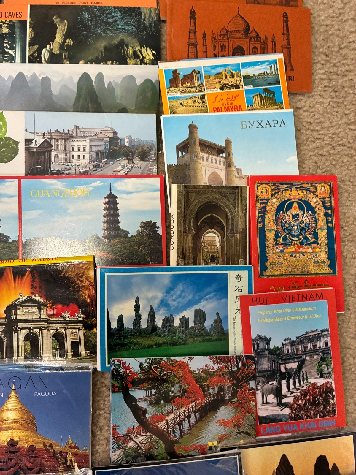 Lot of 45 VTG Postcards Albums US and Around the World 1960’s – 1970’s