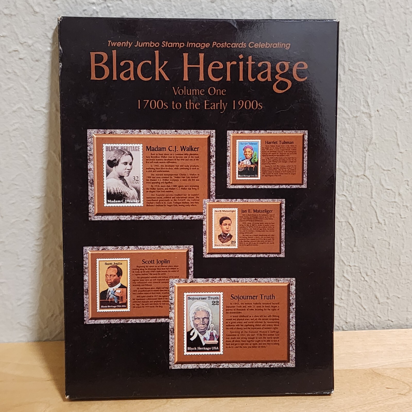 USPS Black Heritage Collector’s Edition Jumbo Stamp – Postcards – volume 1