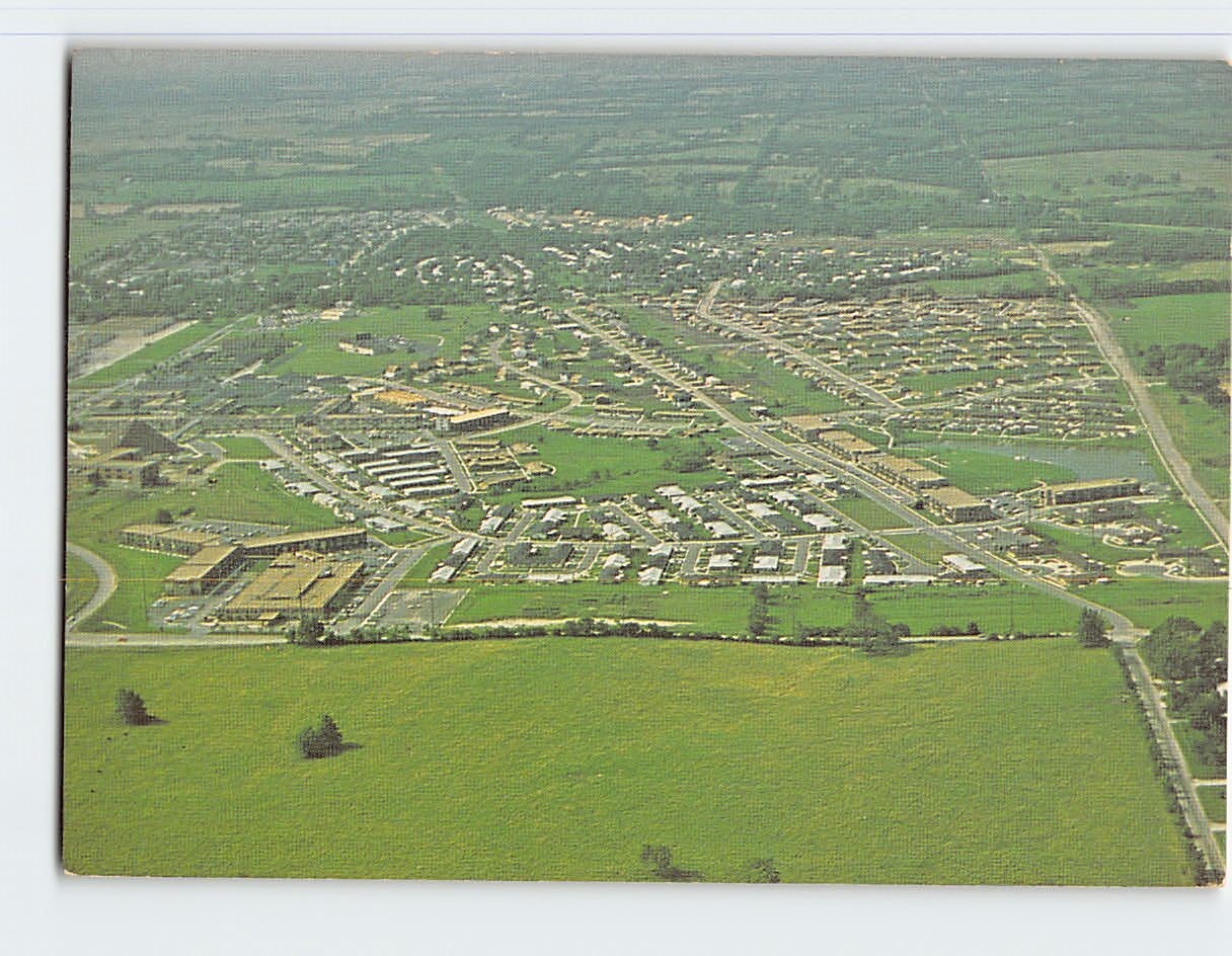 Postcard Aerial View of John Knox Village Complex Lees Summit Missouri USA