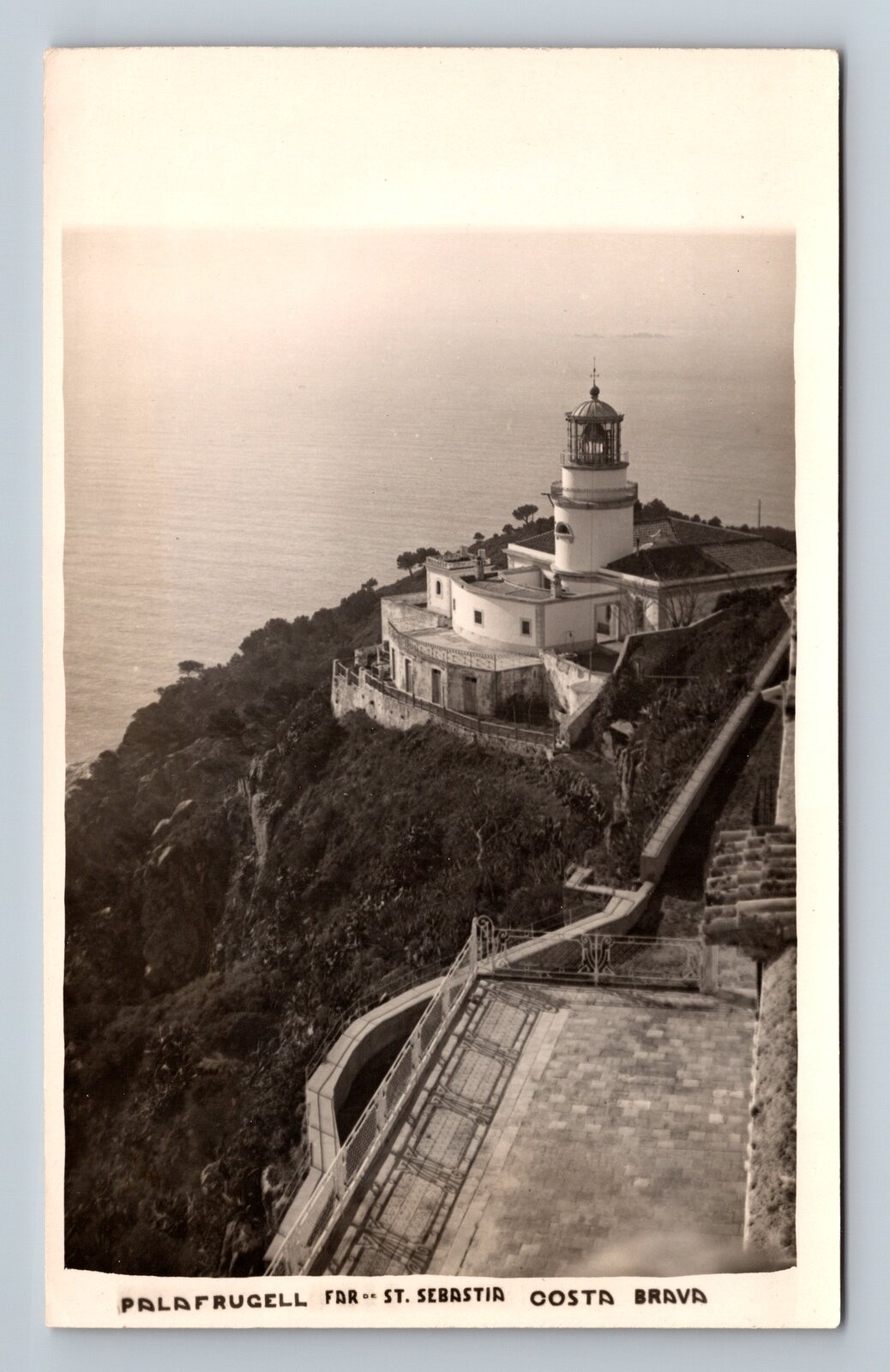 St. Sebastia Costa Brava Palafrugell,CT ES Catalonia Spain RPPC