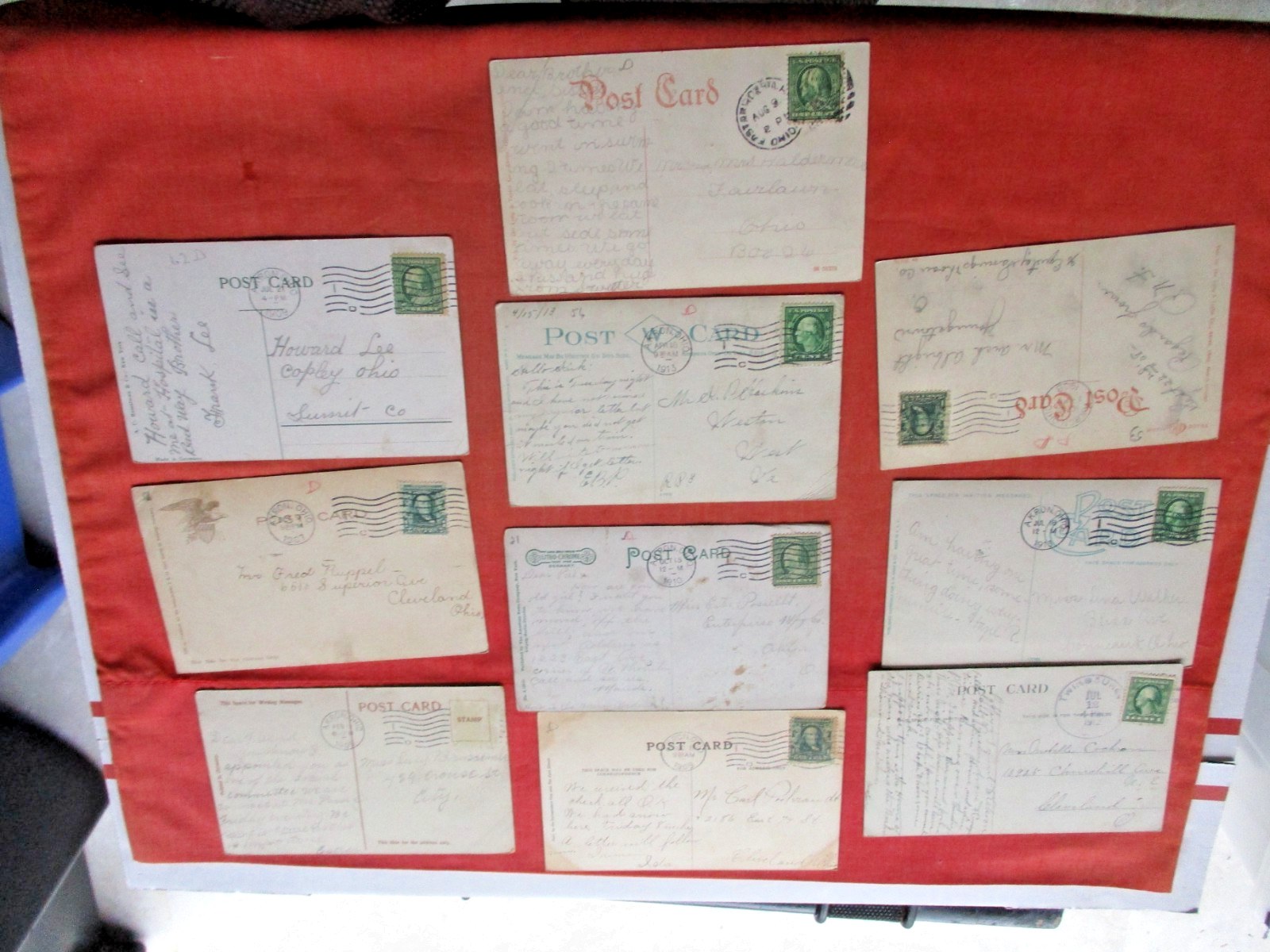Akron Ohio. Lot of 20