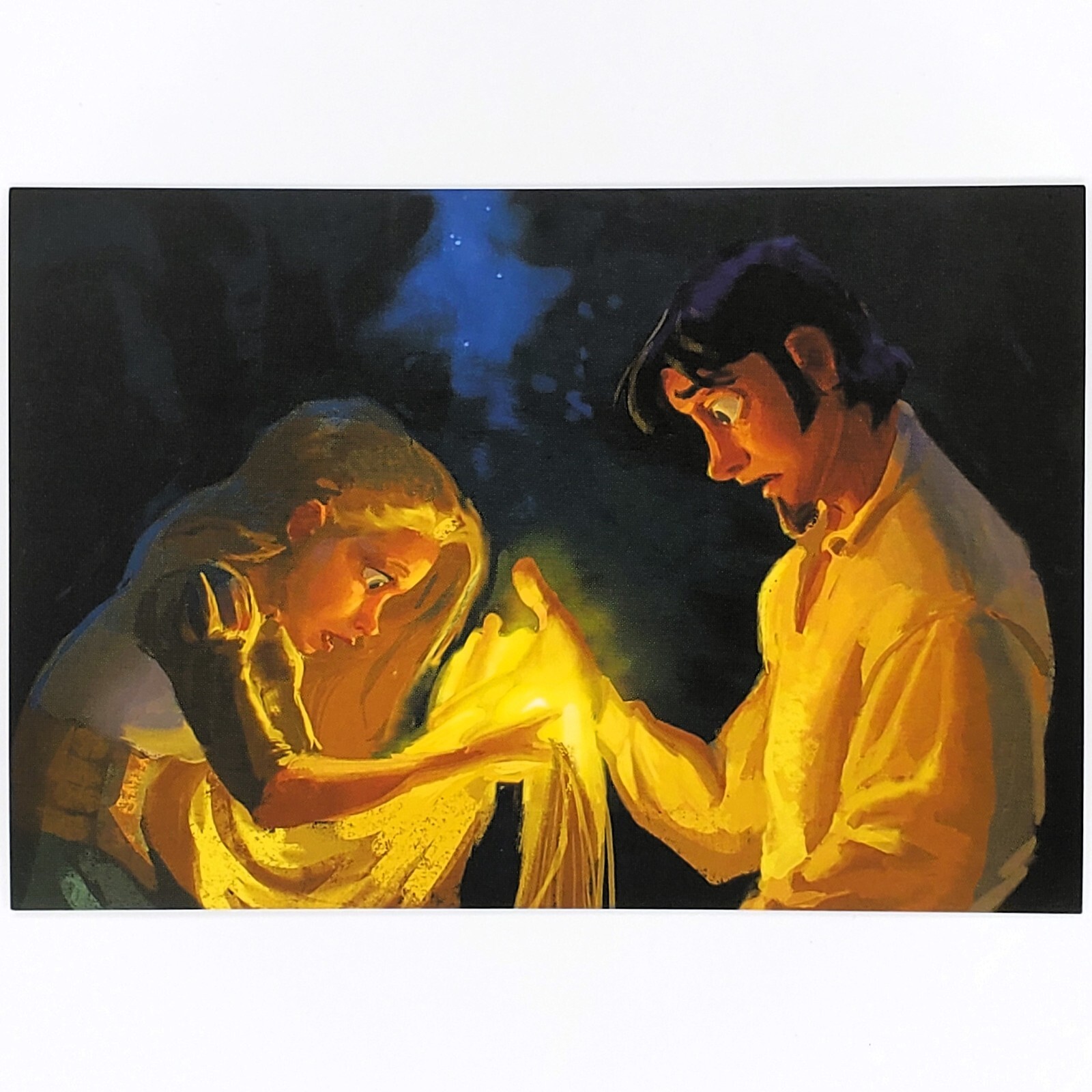 Tangled Postcard Rapunzel Flynn Rider Disney Princess Concept Art Dan Cooper 4×6