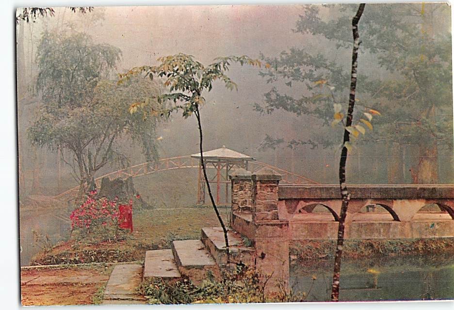 Postcard Scenery Forestry Experiment Station National Taiwan University Taiwan