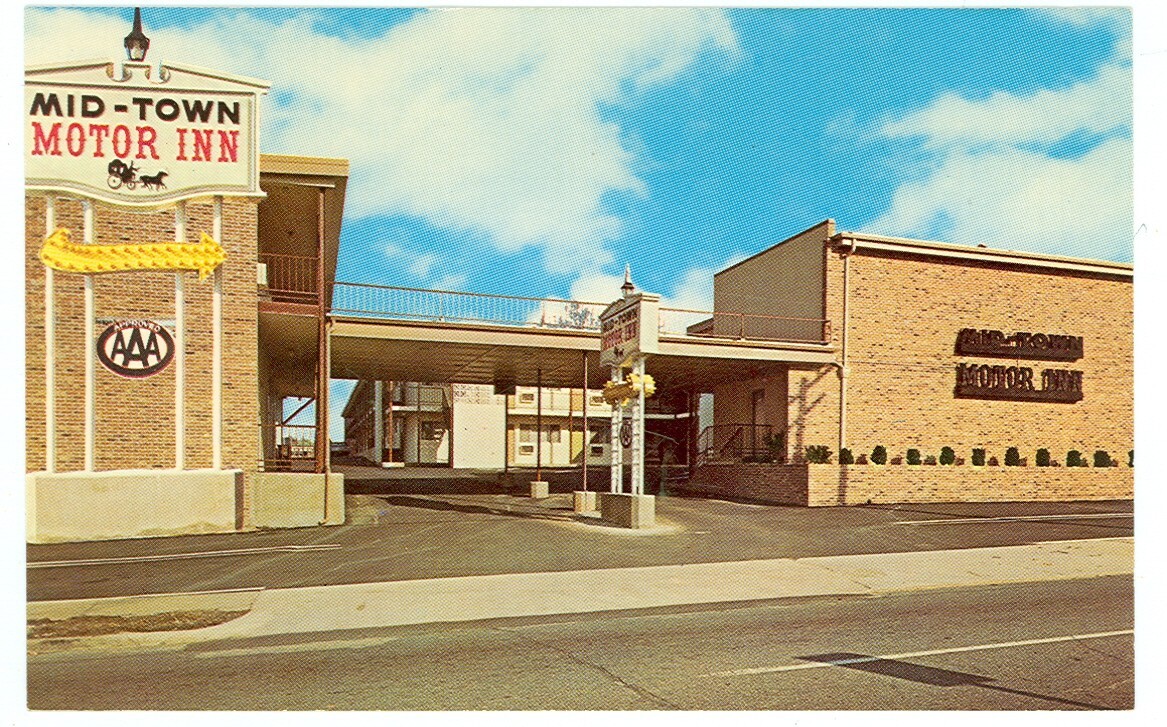 Gastonia, North Carolina, Mid Town Motor Inn (GastoniaNC3