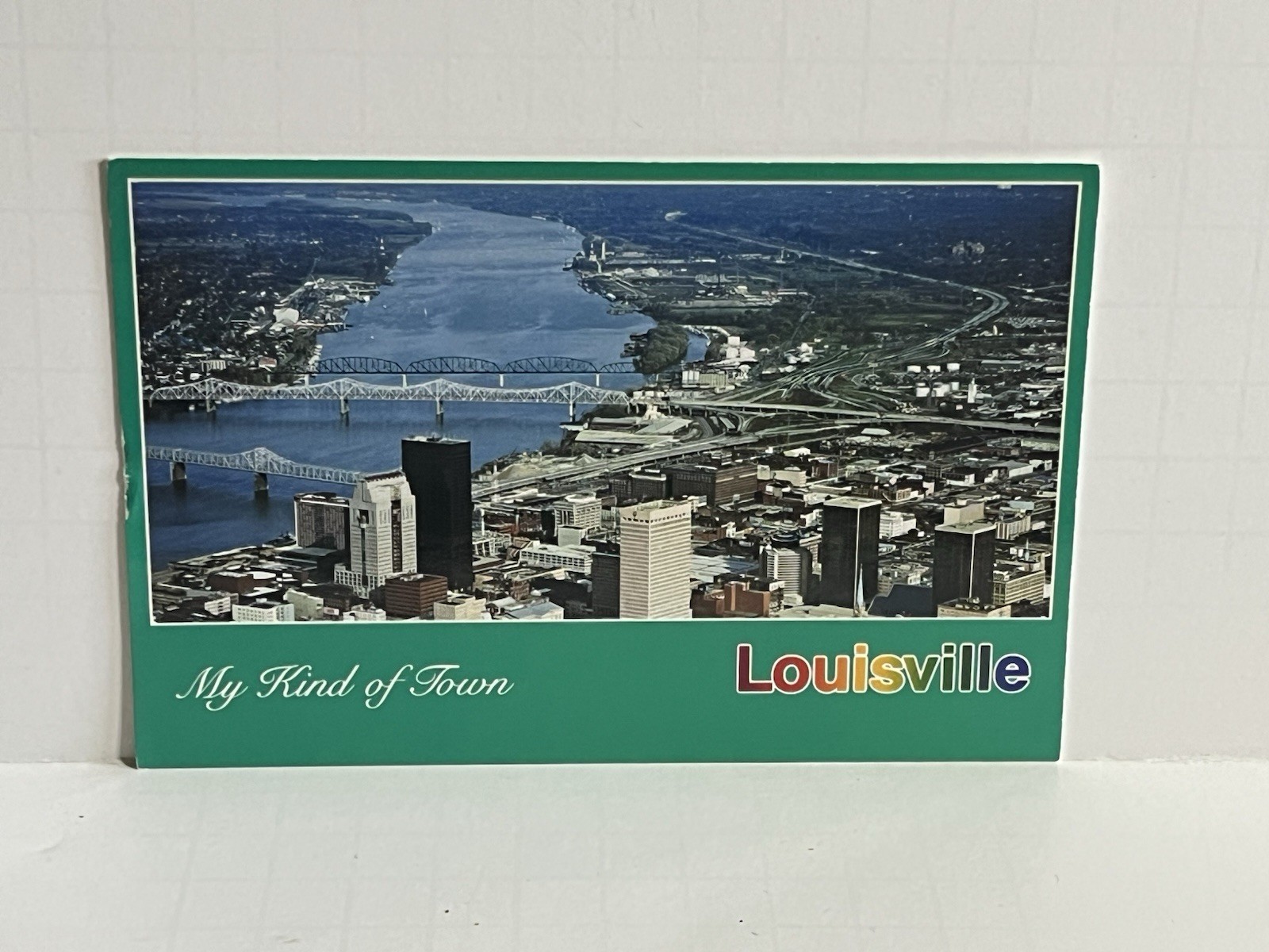 Louisville Kentucky KY Panoramic View Continental Postcard DB1