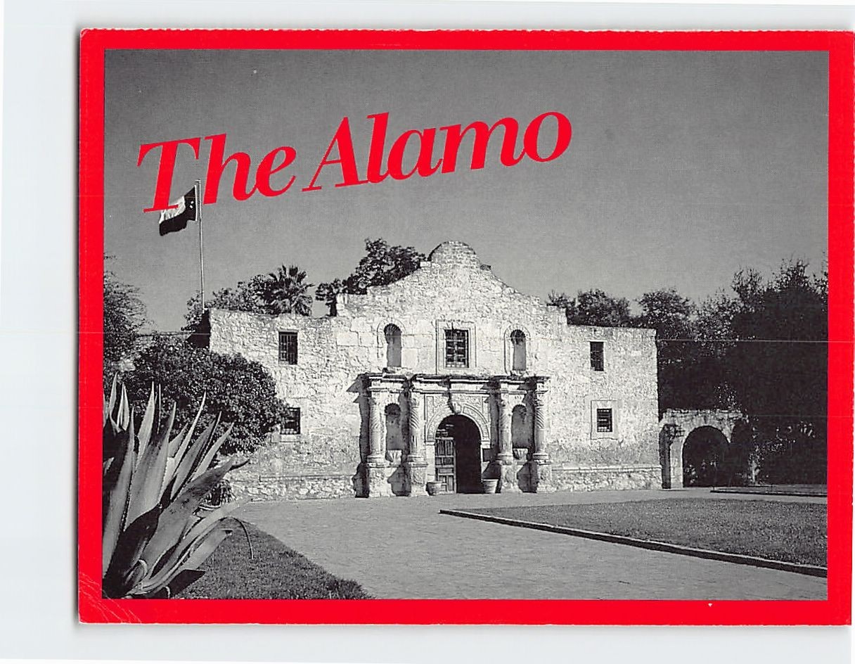 Postcard The Alamo San Antonio Texas USA