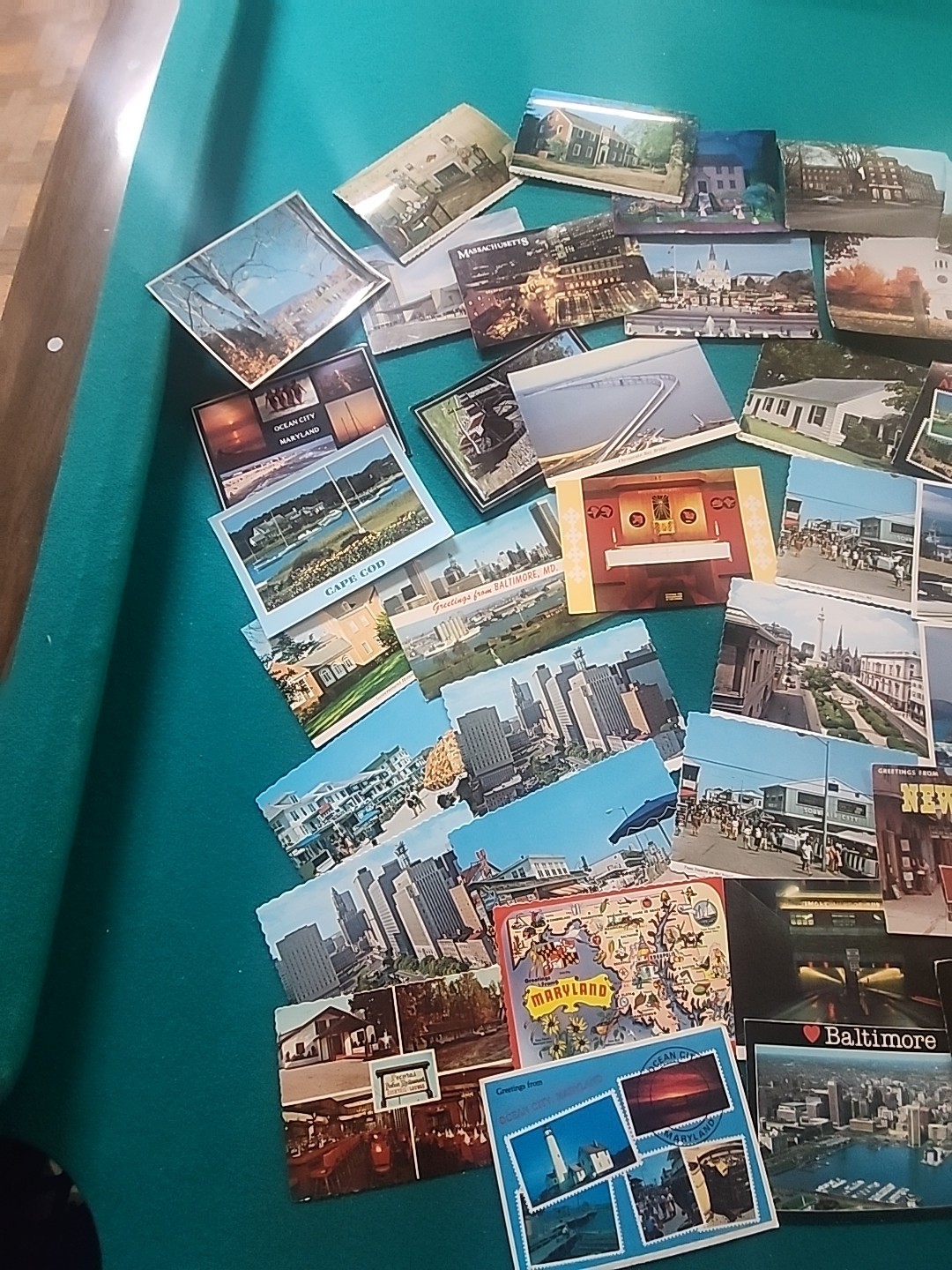 Vintage used and Unused 100+ Postcards Lot – Random 4×6 Cards – Mixed USA