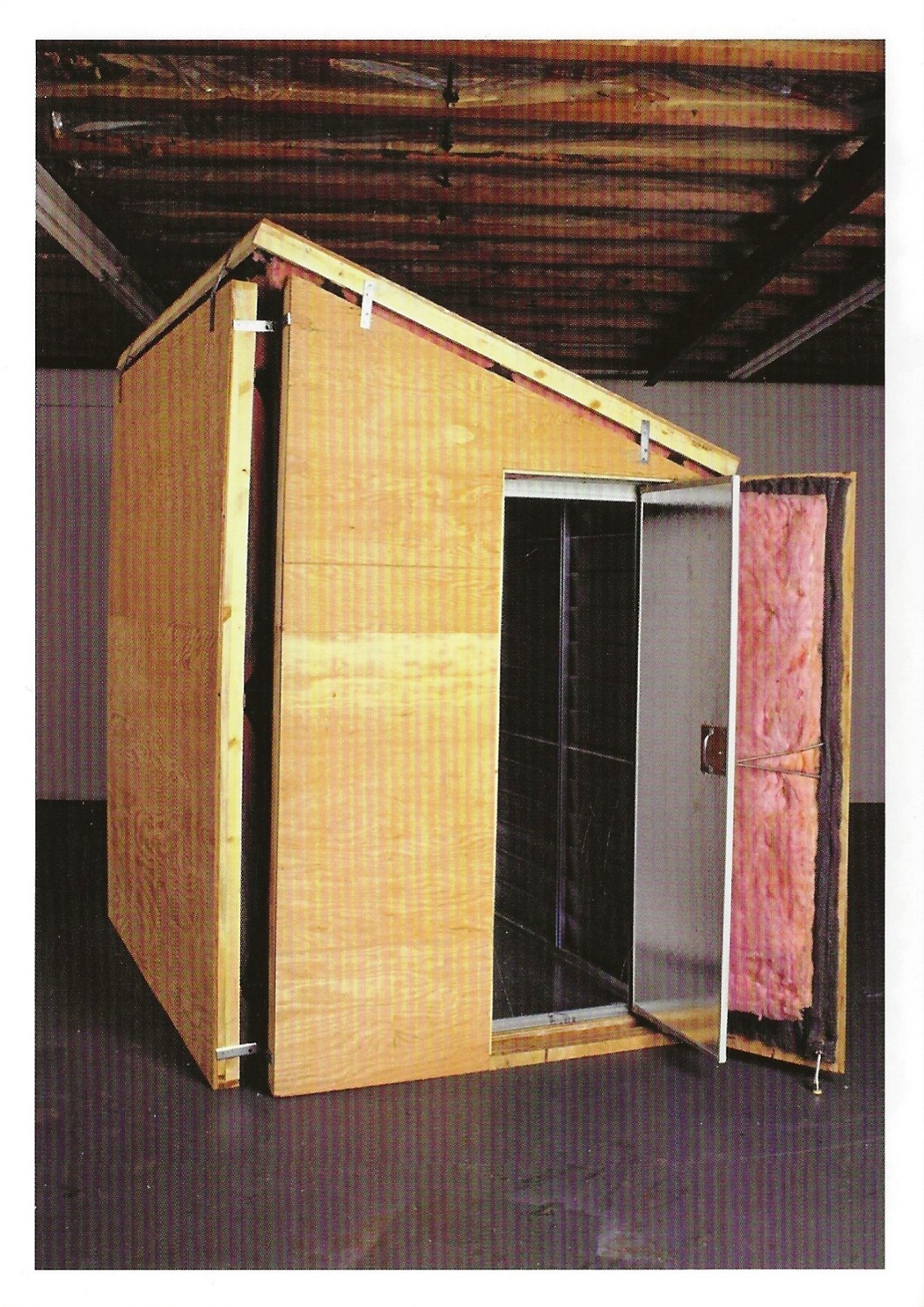 Postcard Mike Kelley “Orgone Shed” 1992 MINT Unused