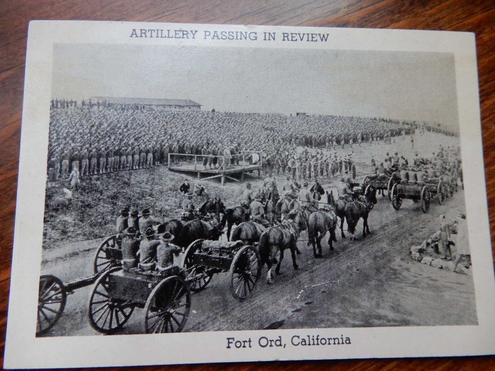 LOT OF 15 VINTAGE 1940’s ARMY WWII TRAINING FORT ORD, CALIFORNIA PICTURE CARDS