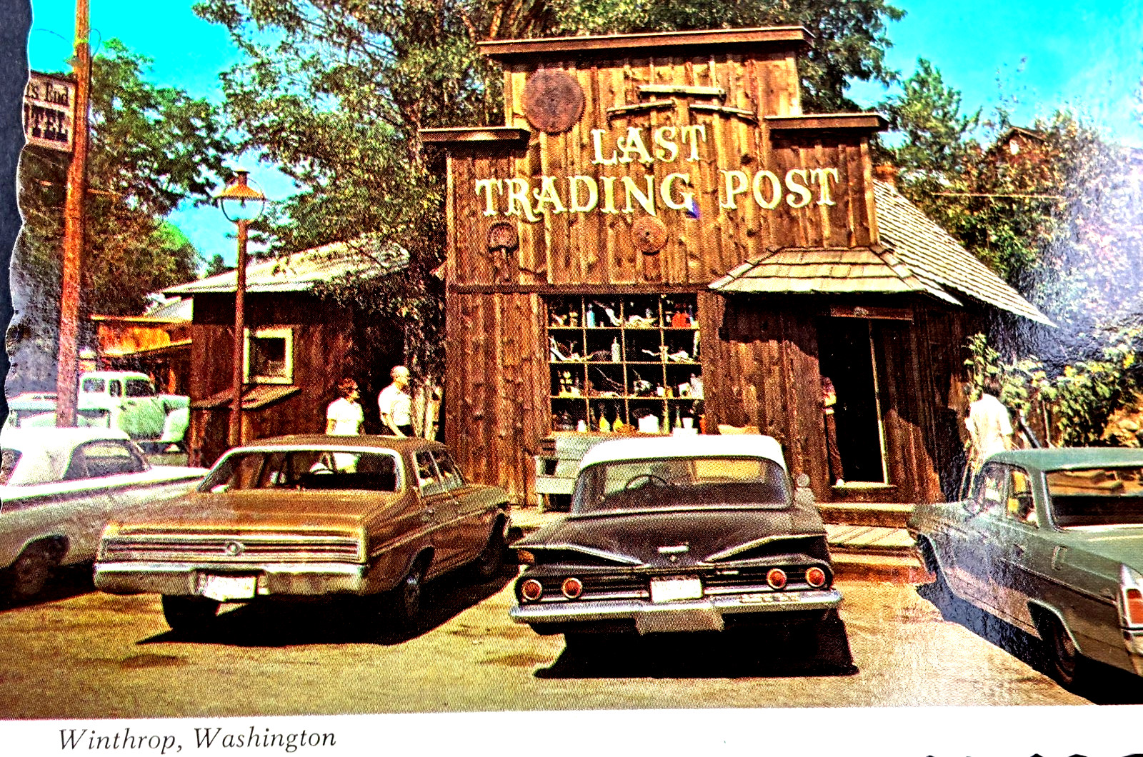Art Show Leavenworth, Jackson @ Winthrop 4 vintage postcards, Cities PB