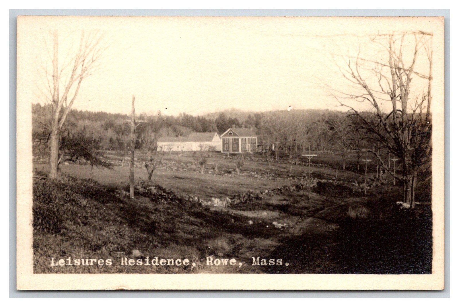 RPPC Rowe MA ~ Historical Home & country Side Franklin County