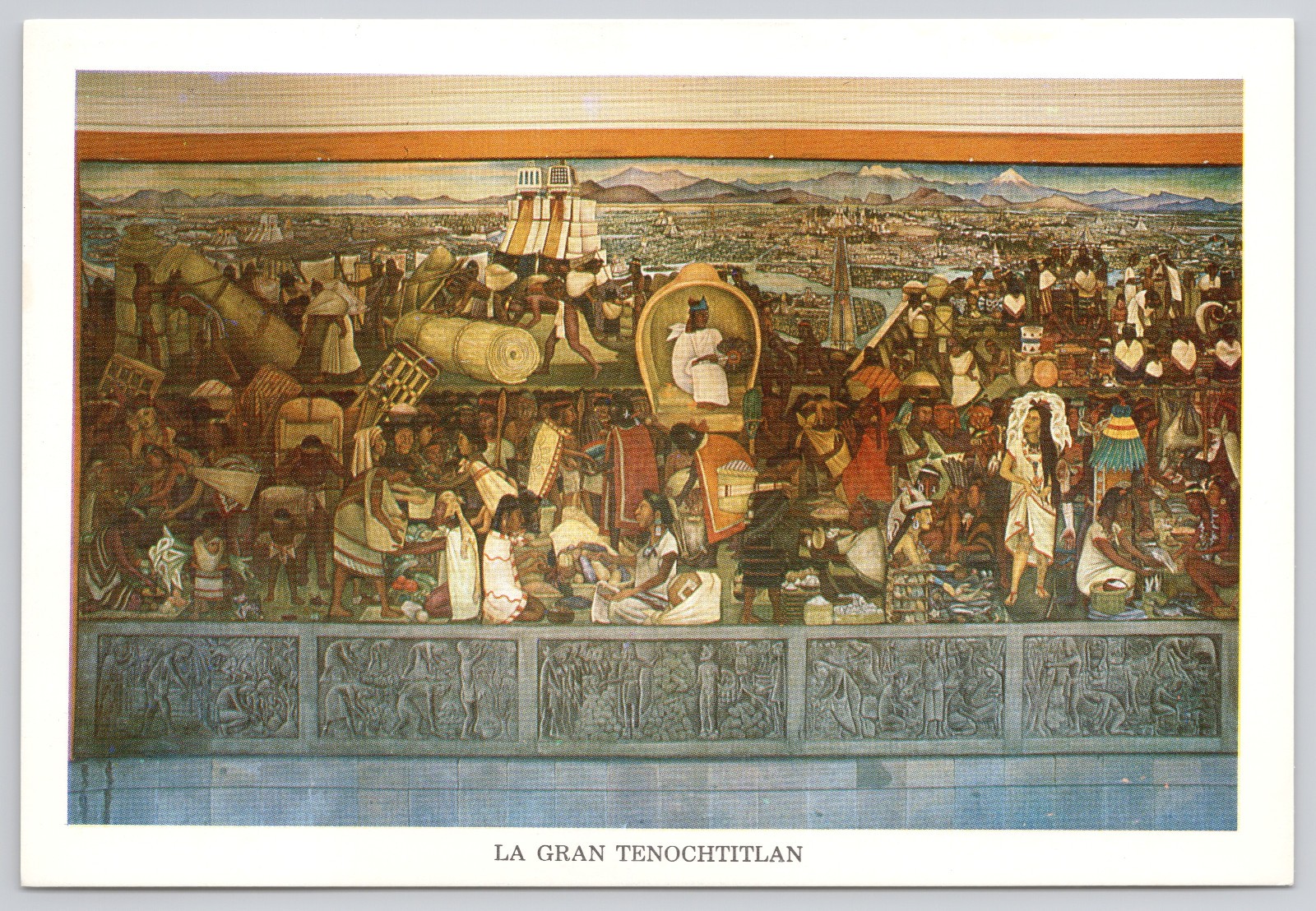 Mexico City Art The Great Tenochtitlan National Palace