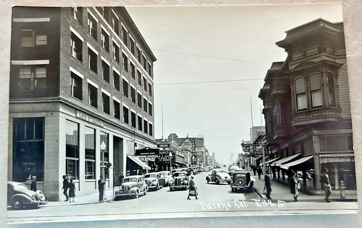RPPC-S/Patterson-#E-44– Eureka, CA-EKC 1939-1950-NM