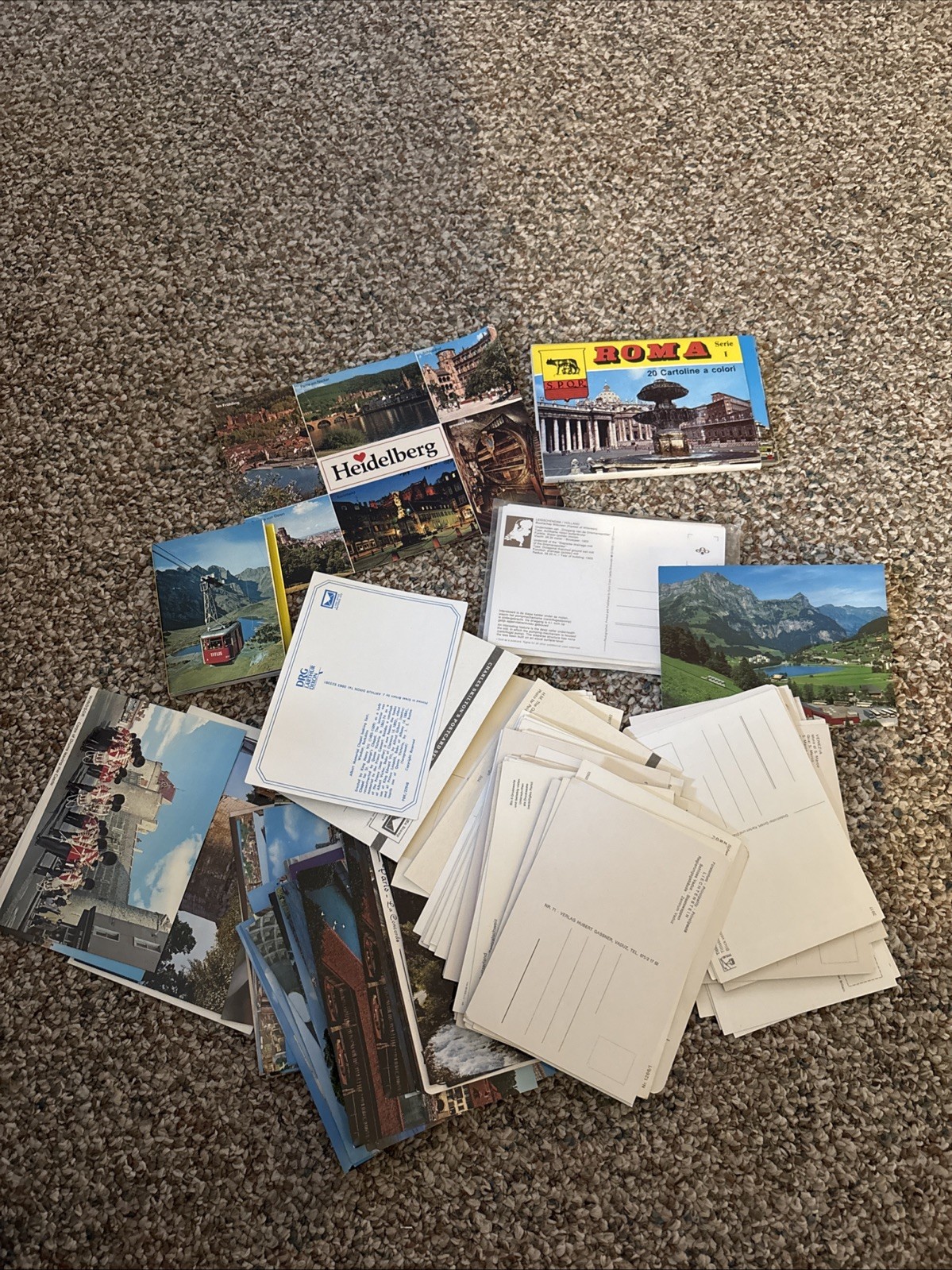 Lot Of 1980’s Europe Postcards ~150 England Italy Germany Switzerland Holland…..
