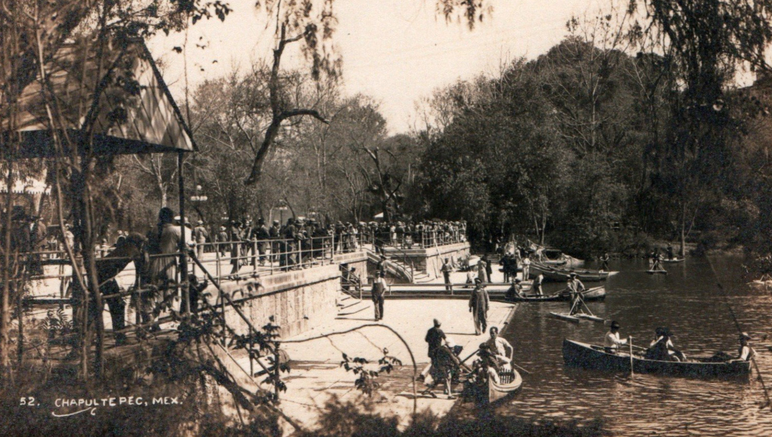 Early – Photo of Chapultepec Mexico Dock RPPC Postcard P25