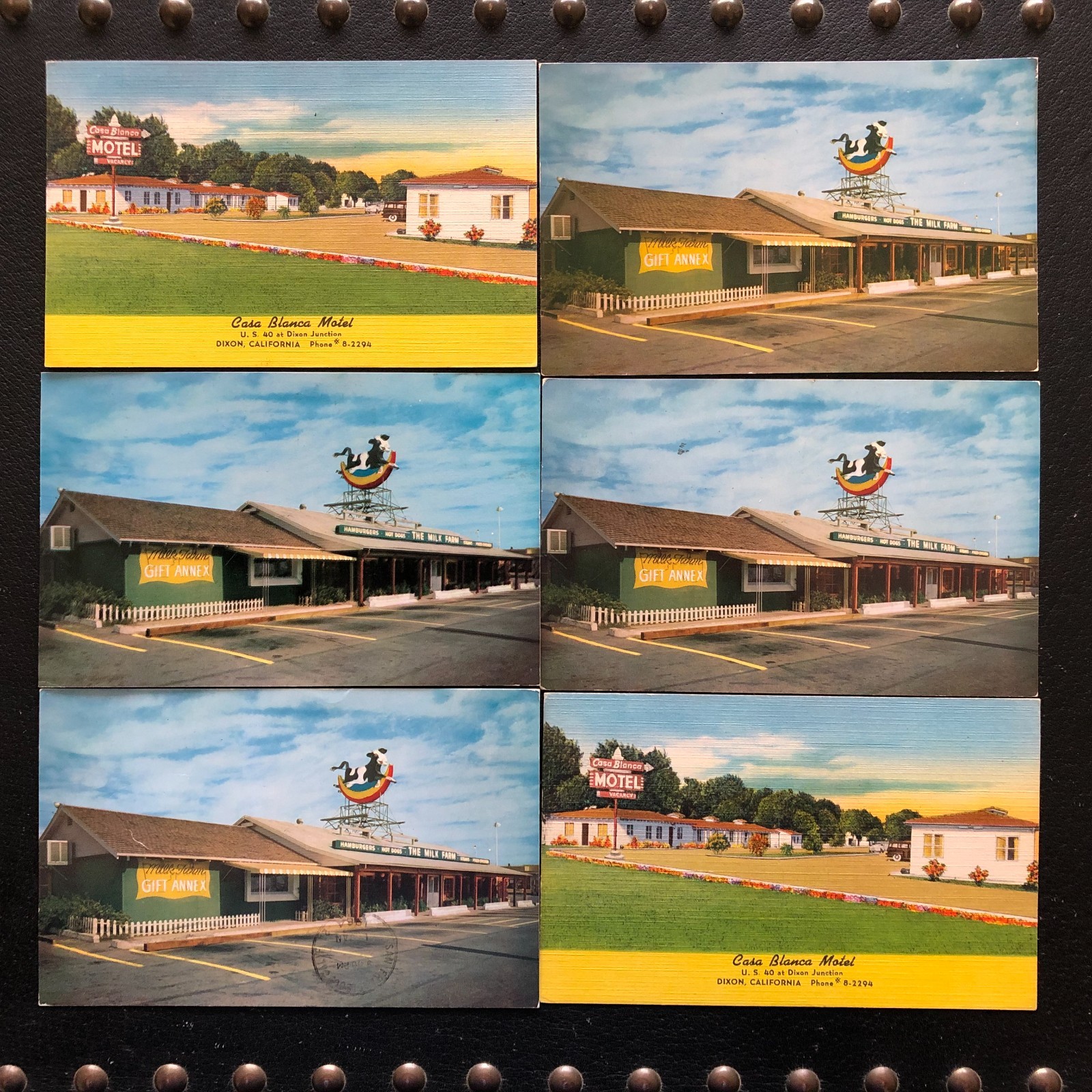 [6] Milk Farm & Casa Blanca Motel Dixon California [all posted]