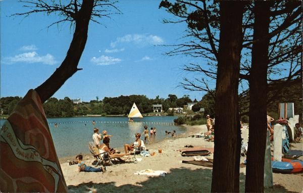 Dennis, Massachusetts MA Beach Chrome Original Vintage Postcard