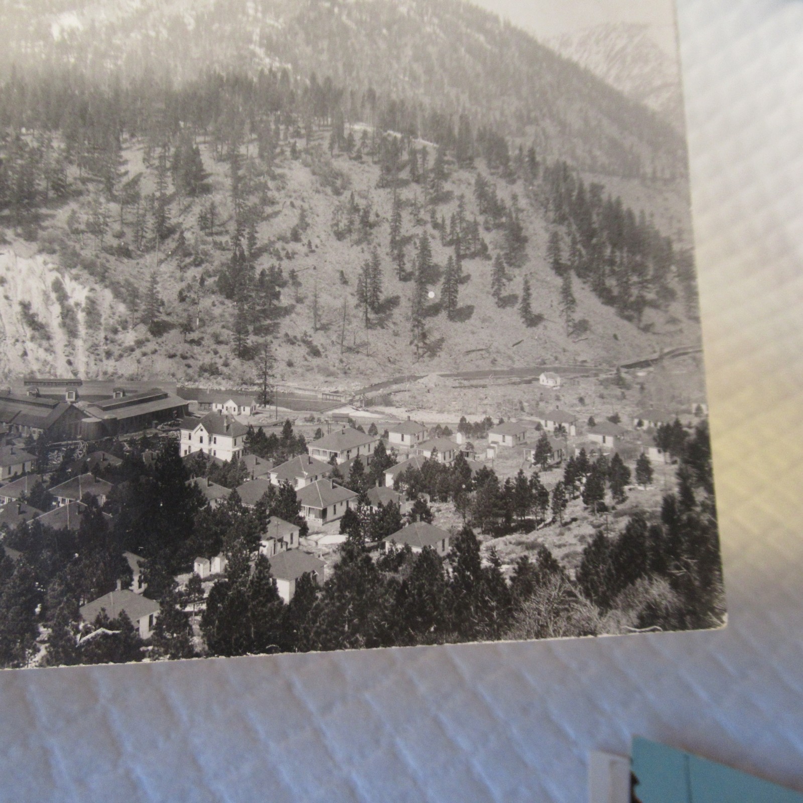 VINTAGE RPPC REAL PHOTO POSTCARD PAPER MILL FLORISTON CALIFORNIA AZO