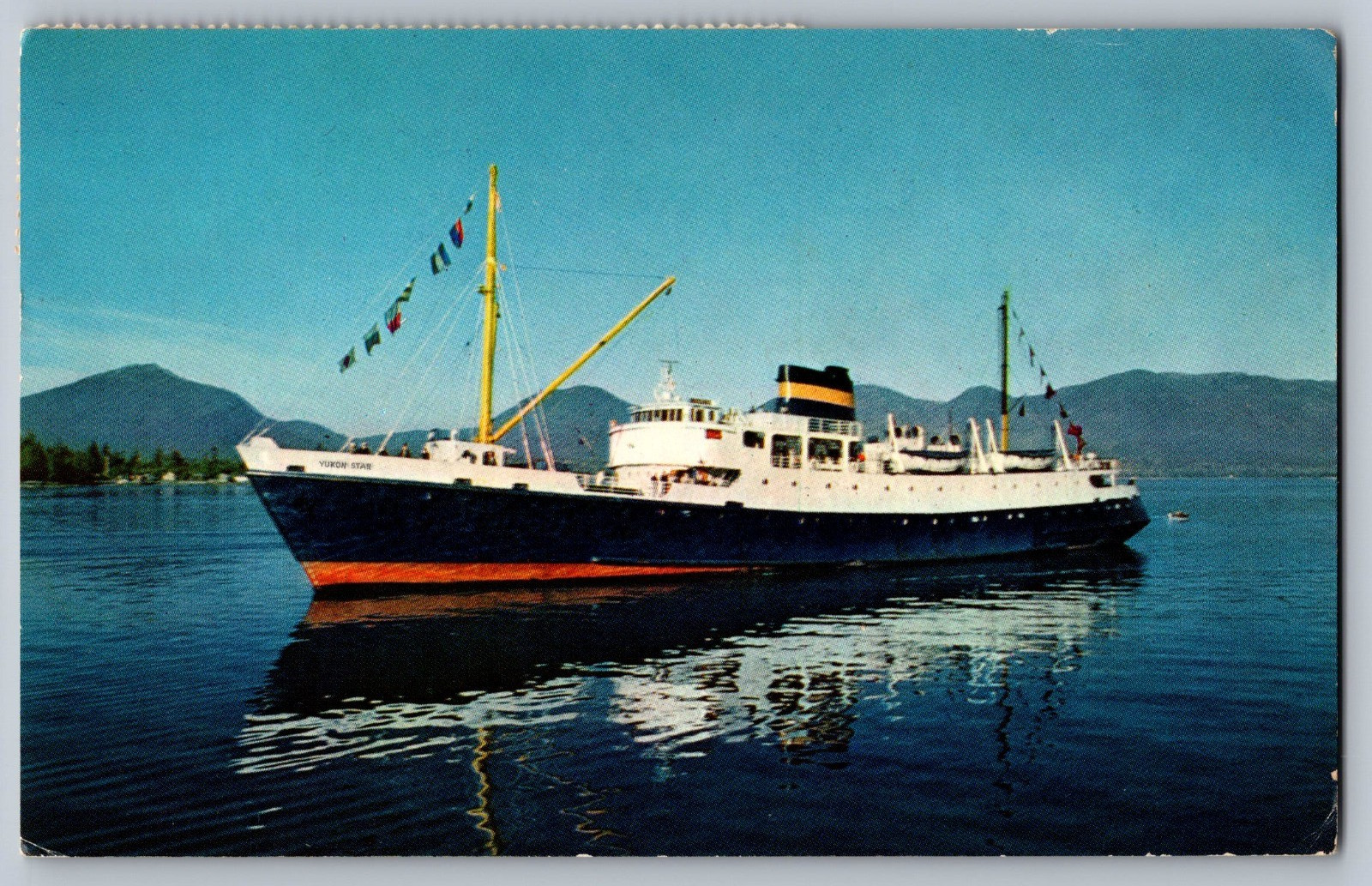 SS Yukon Star Inside Passage Liner Postcard