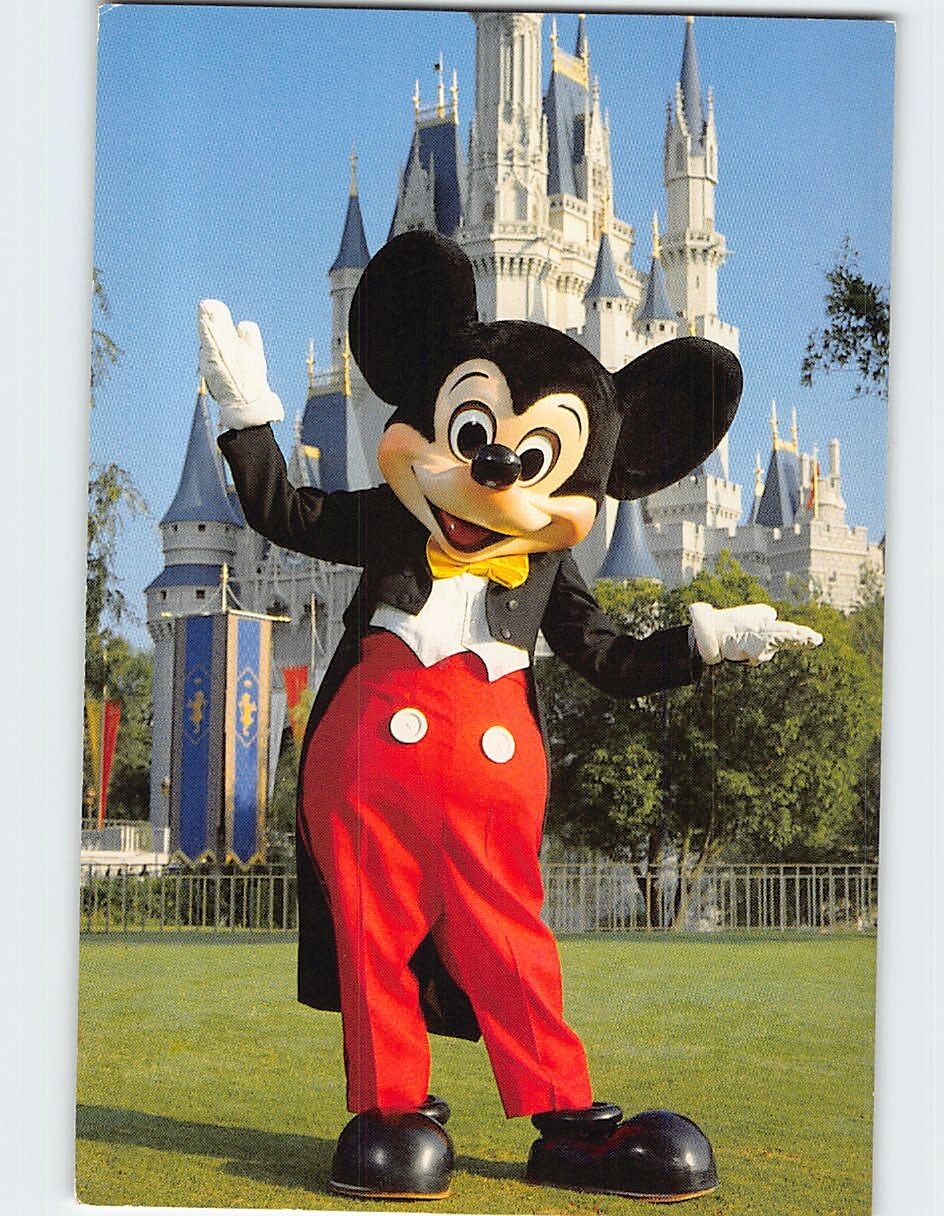 Postcard Youre As Welcome As Can Be! Magic Kingdom Walt Disney World Florida USA