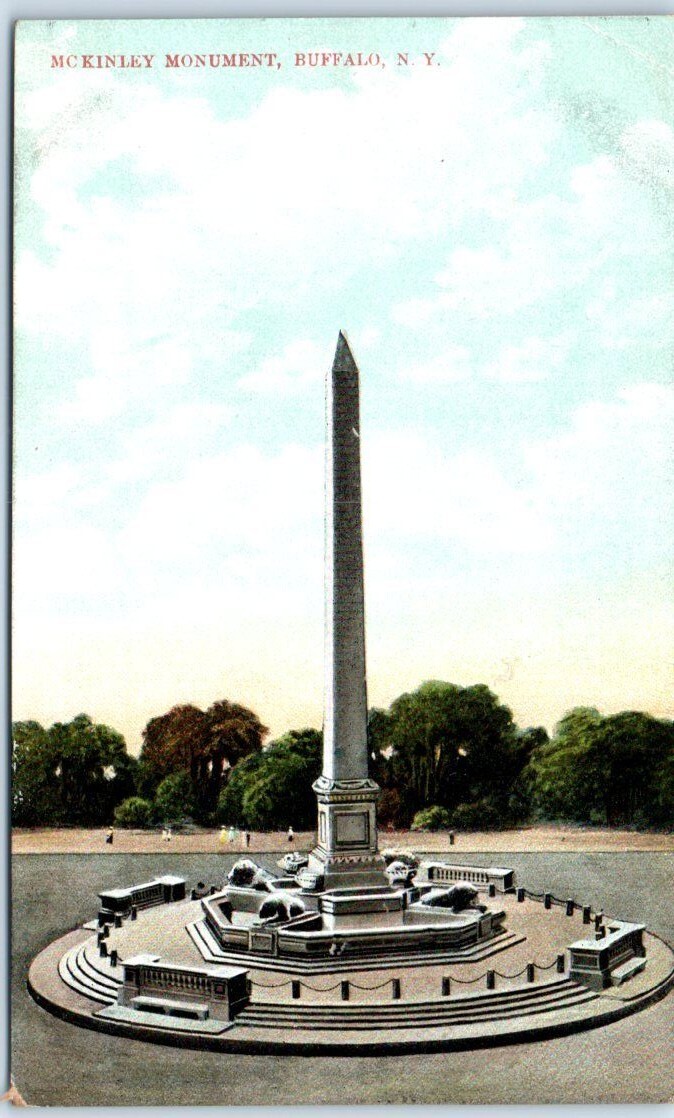 Postcard – McKinley Monument – Buffalo, New York