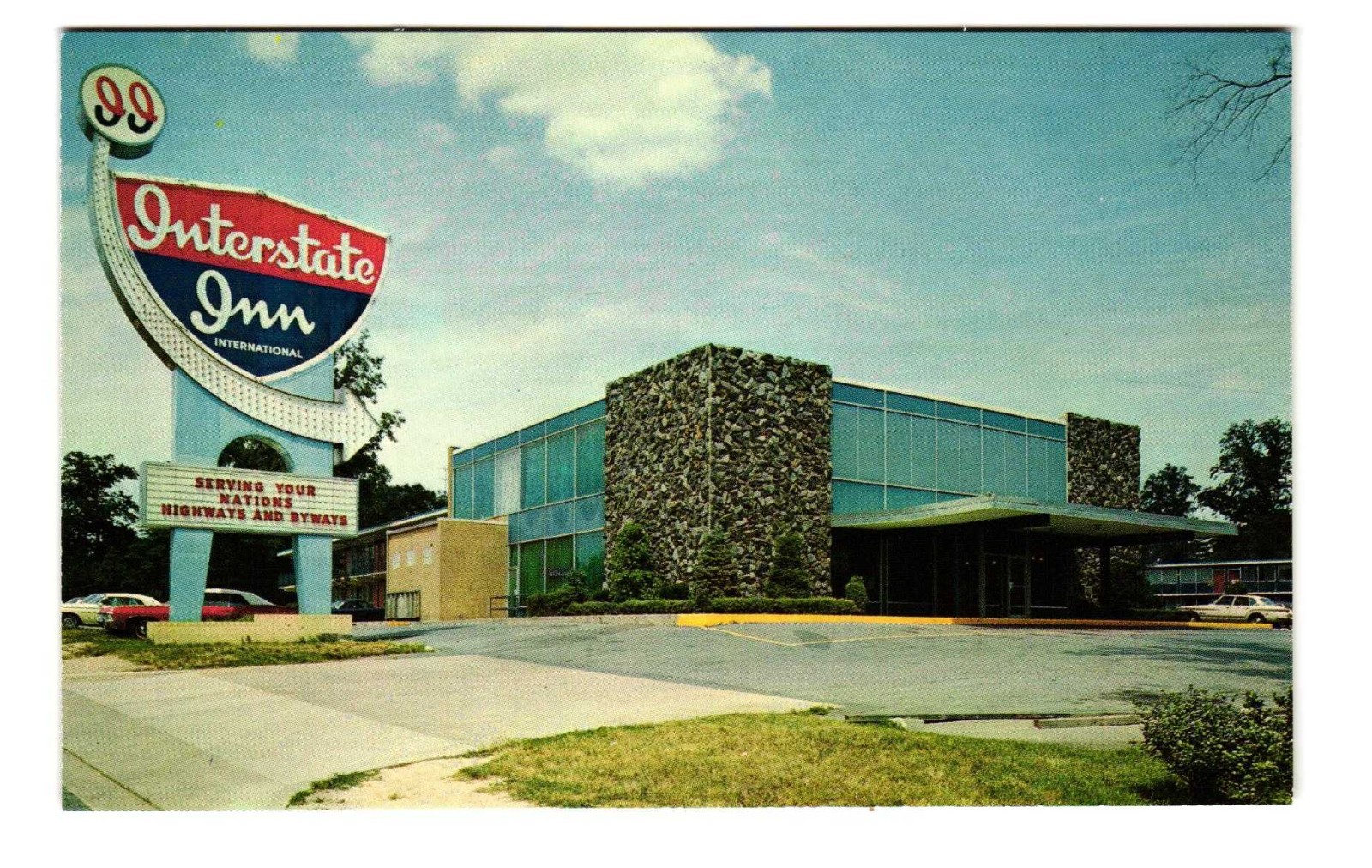 Interstate Inn of College Park MD vintage postcard unposted