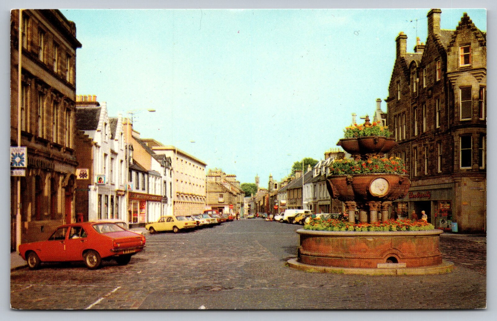 Market Street St Andrews Scotland UK Postcard