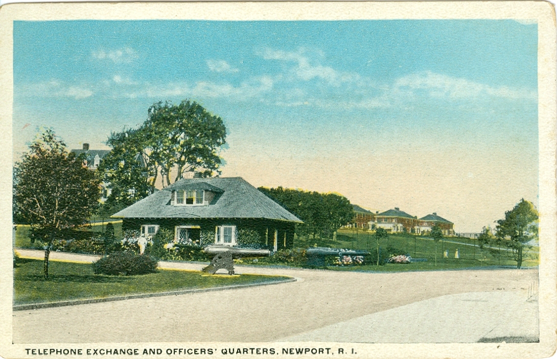 Newport, RI The Telephone Exchange and Officers Quarters