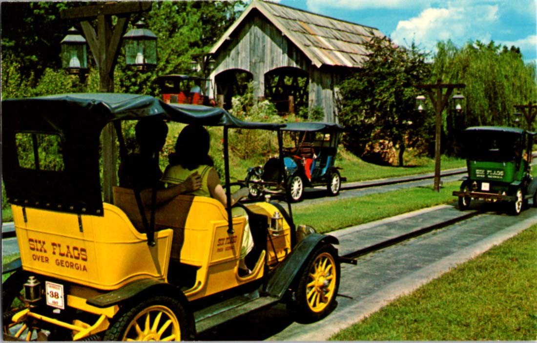 Austell – Atlanta Georgia GA : SIX FLAGS AMUSEMENT PARK a/02 BI1074