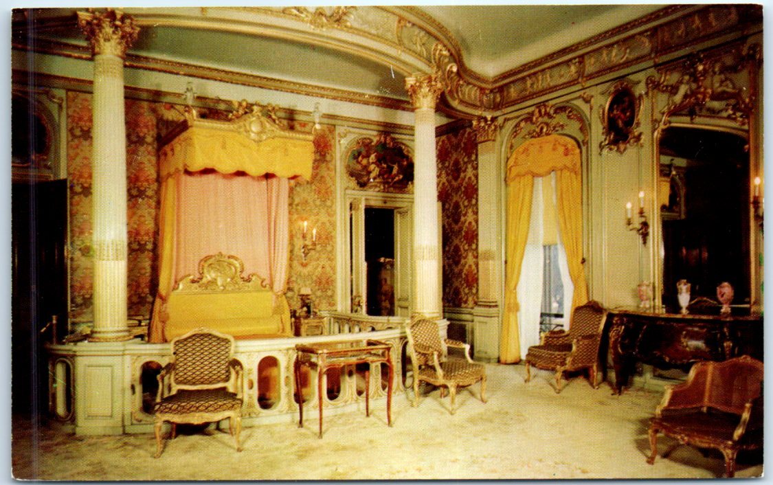 Vanderbilt’s bedroom, Vanderbilt Mansion Historic Site – Hyde Park, New York