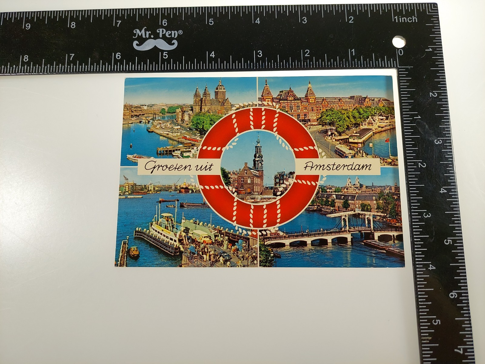 Postcard Multi-view Amsterdam Holland Netherlands (D)