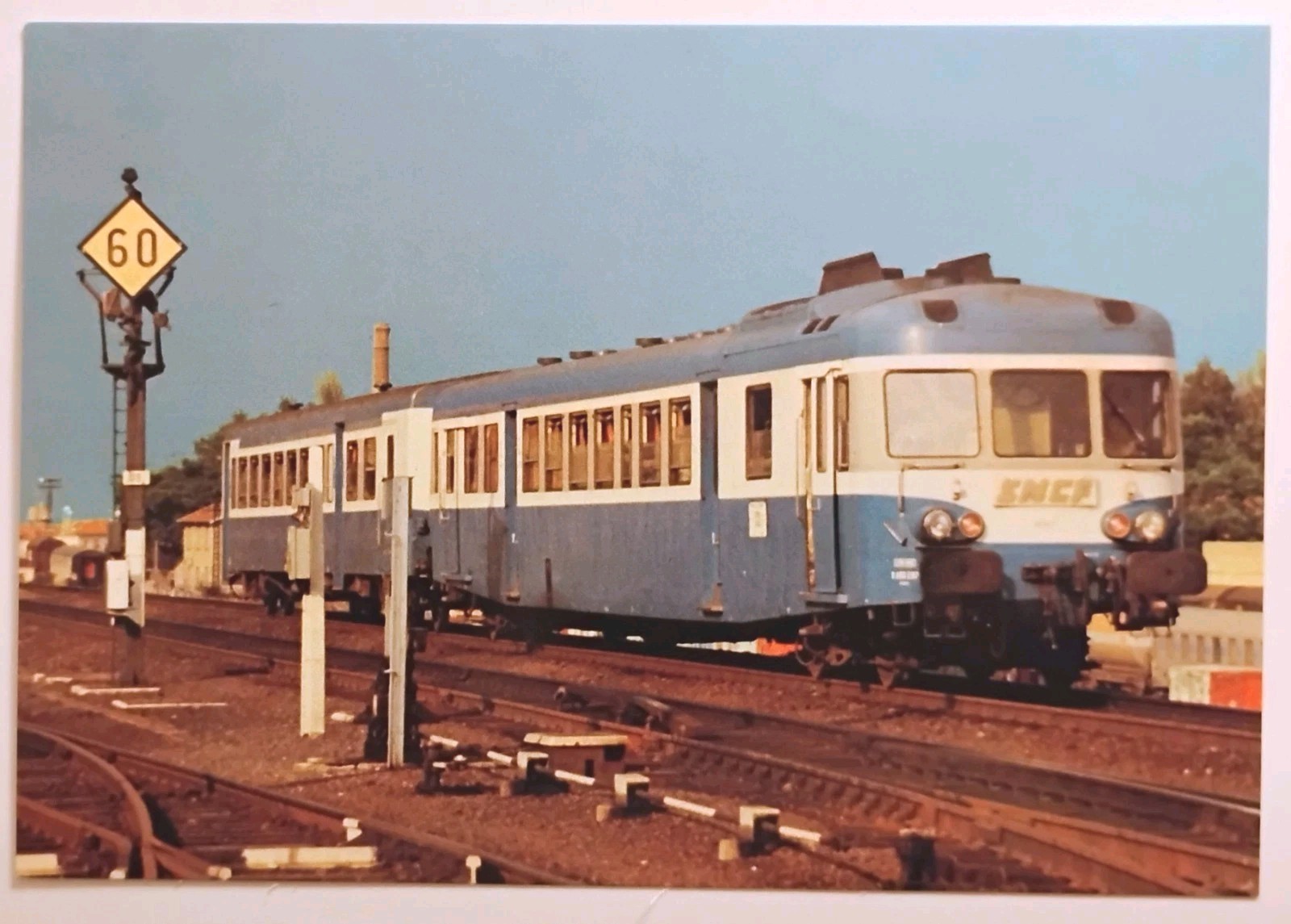 Lyon France Postcard Train X 2807