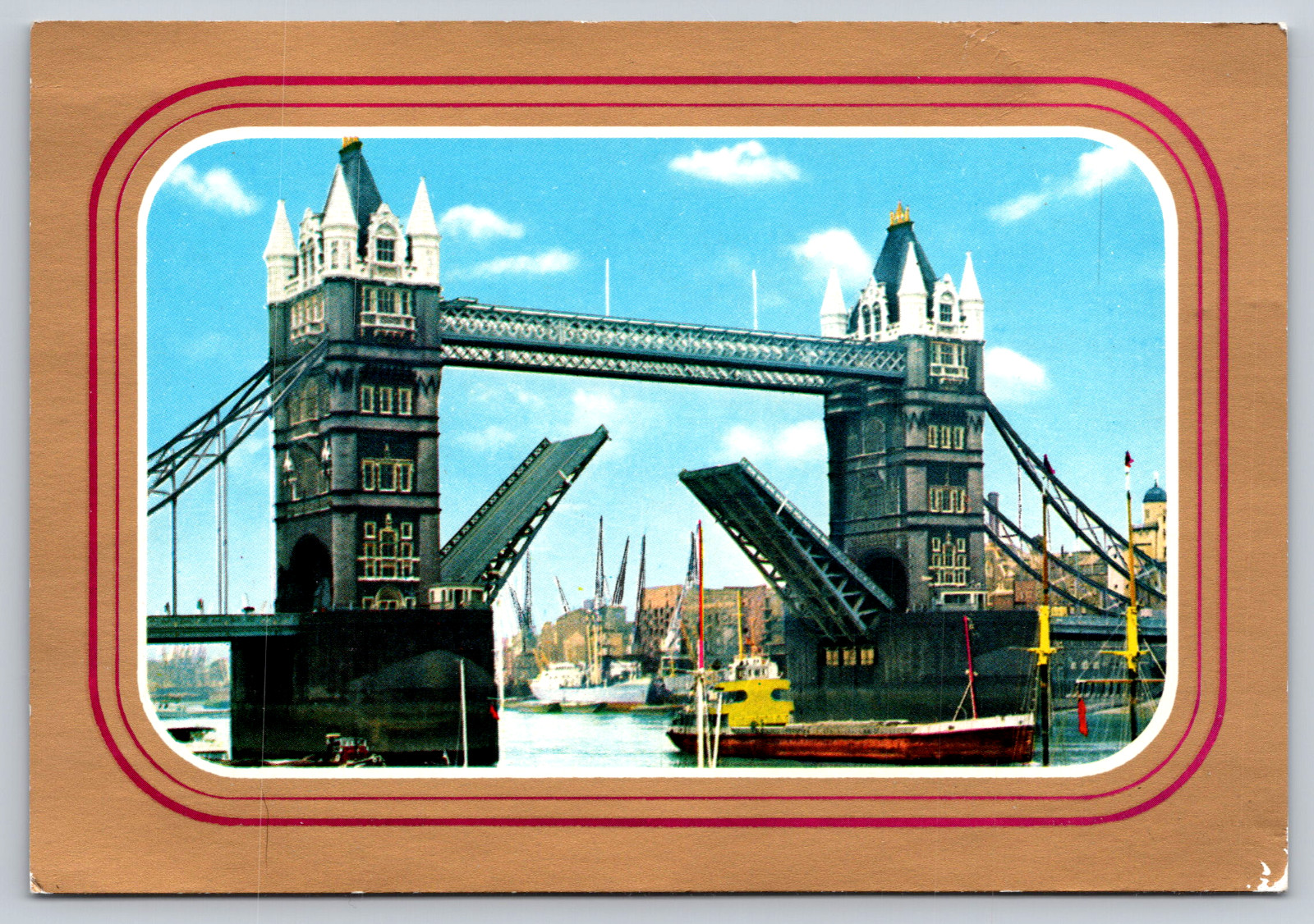 Postcard Tower Bridge London England