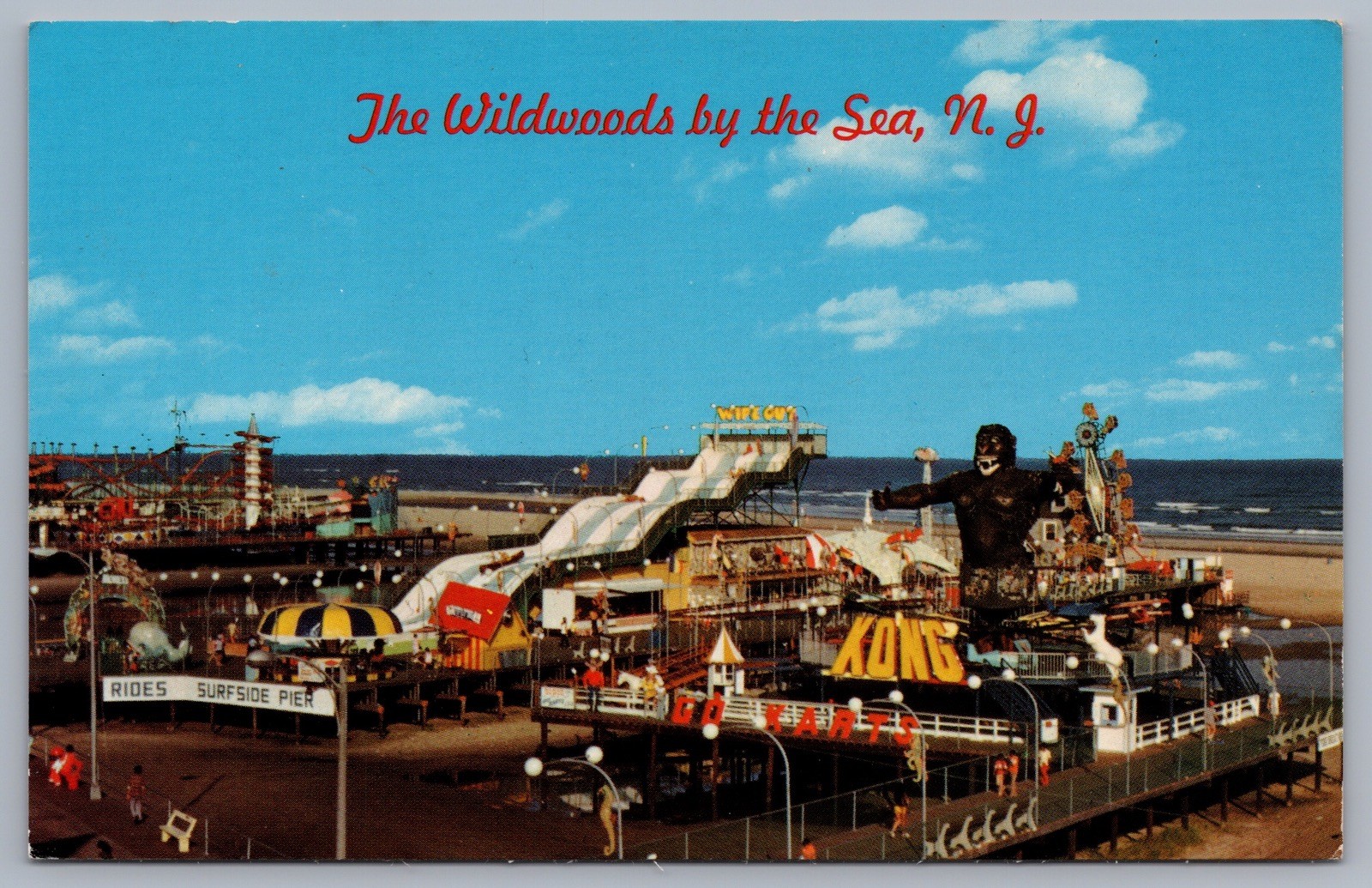 Surfside Pier Amusement Park Rides King Kong Wildwoods Wildwood by the Sea NJ O7