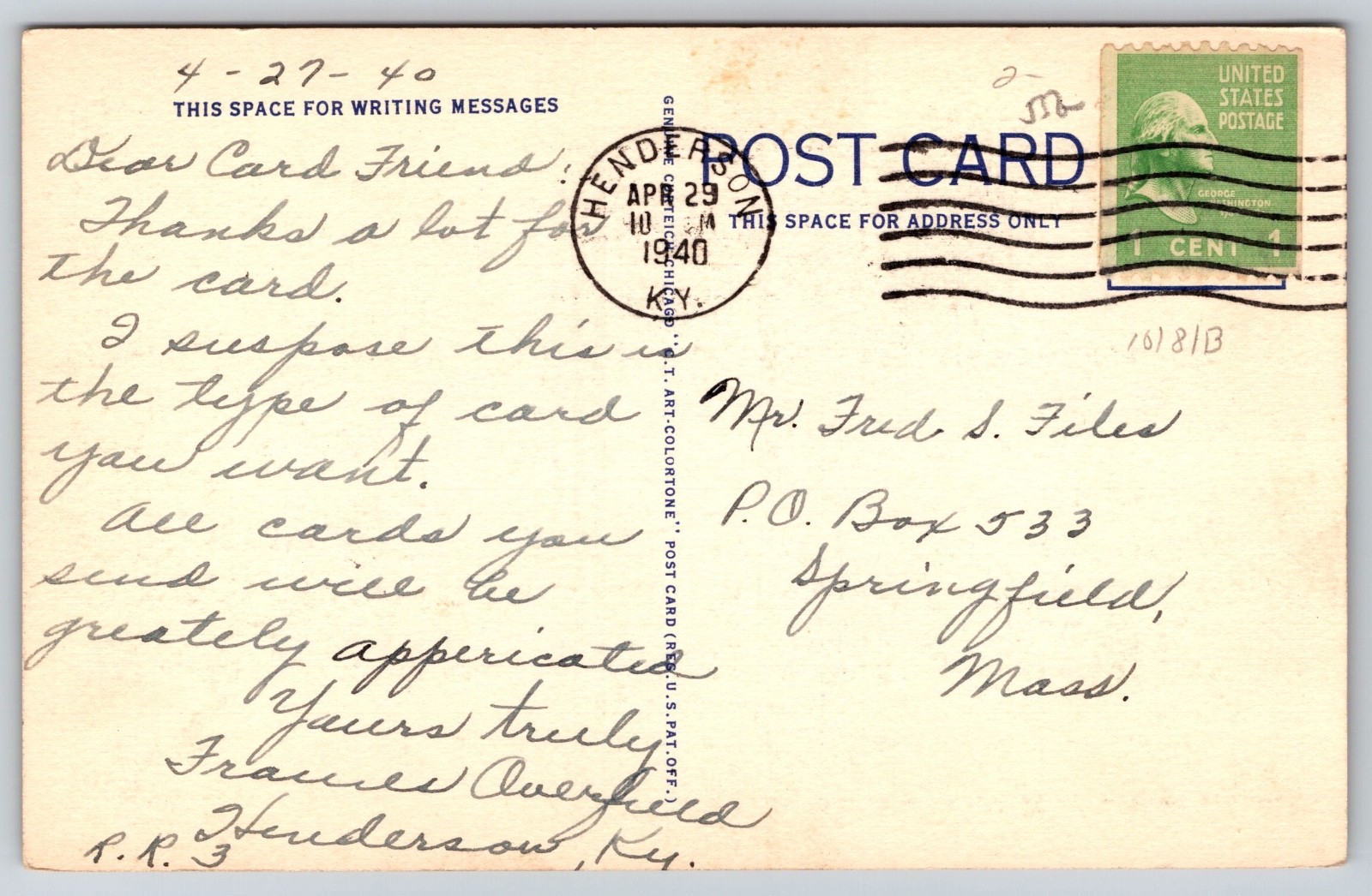 Lot of 10 Large Letter Linen Postcards from Kentucky – All Different Used Unused