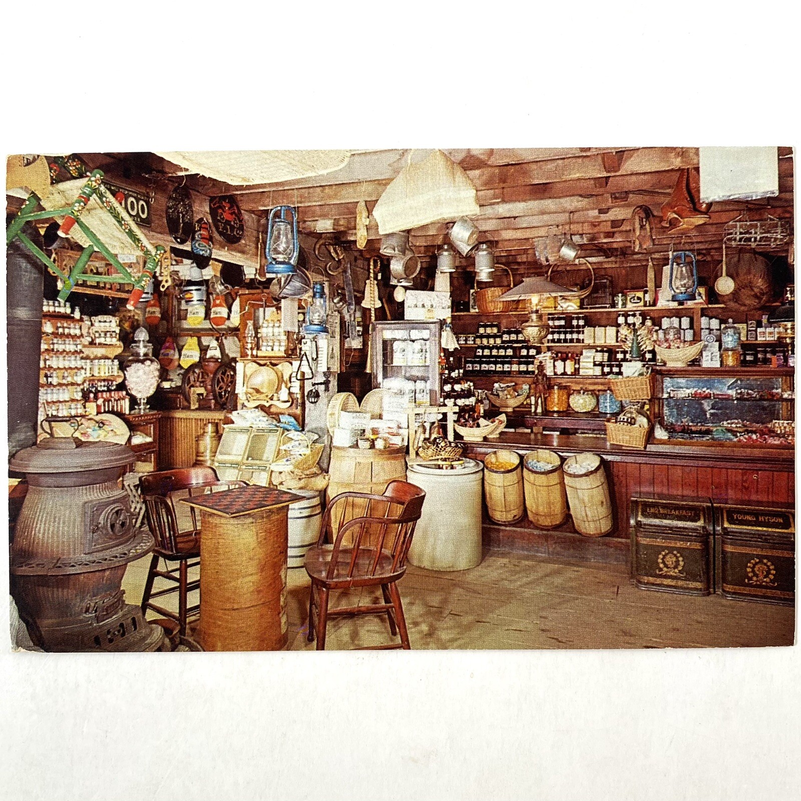 Old MacDonald’s Farm General Store Vintage South Norwalk Connecticut CT Postcard
