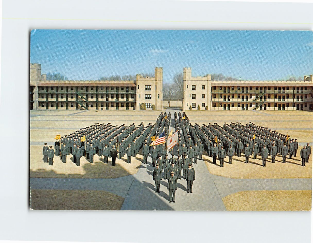 Postcard Cadets of the Military Academy at Roswell USA