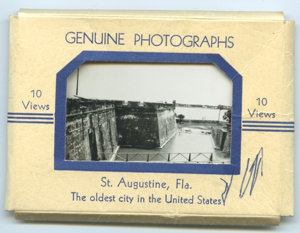 St Augustine Fl 10 Small Real Photo Pictures Historical Sites to See
