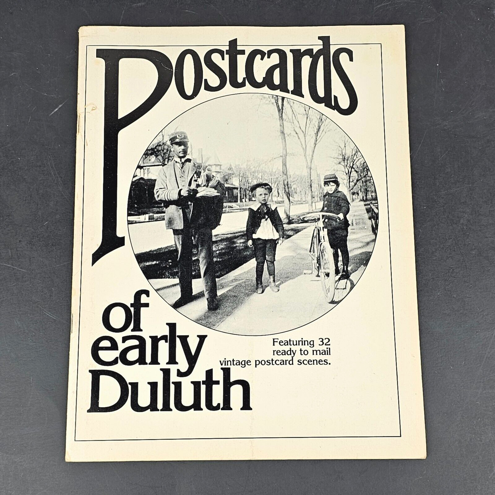 1979 Postcards of Early Duluth Featuring 32 Perforated Early Photo Post cards!