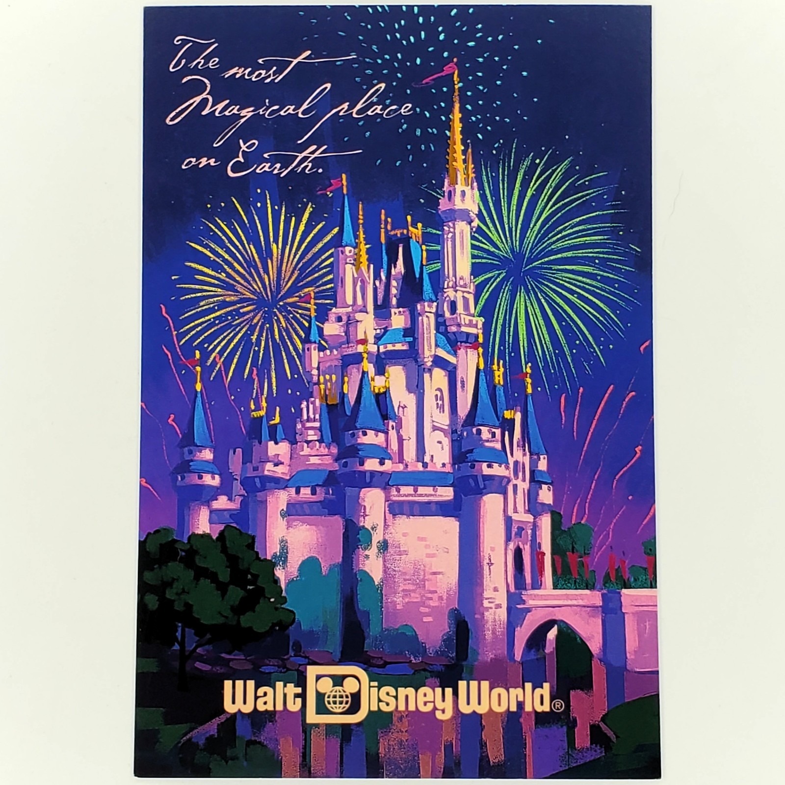 Cinderella Castle Postcard 2026 Walt Disney World Most Magical Place on Earth