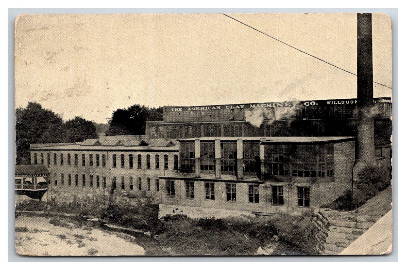 American Clay Machine Co. factory, Willoughby, Ohio brick tile kiln