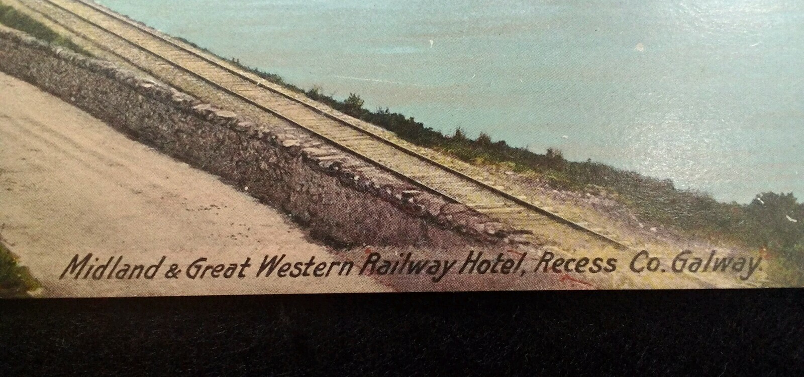 Galway UK Postcard Early 1900s Rare England Midland Western Railway Hotel Irelan