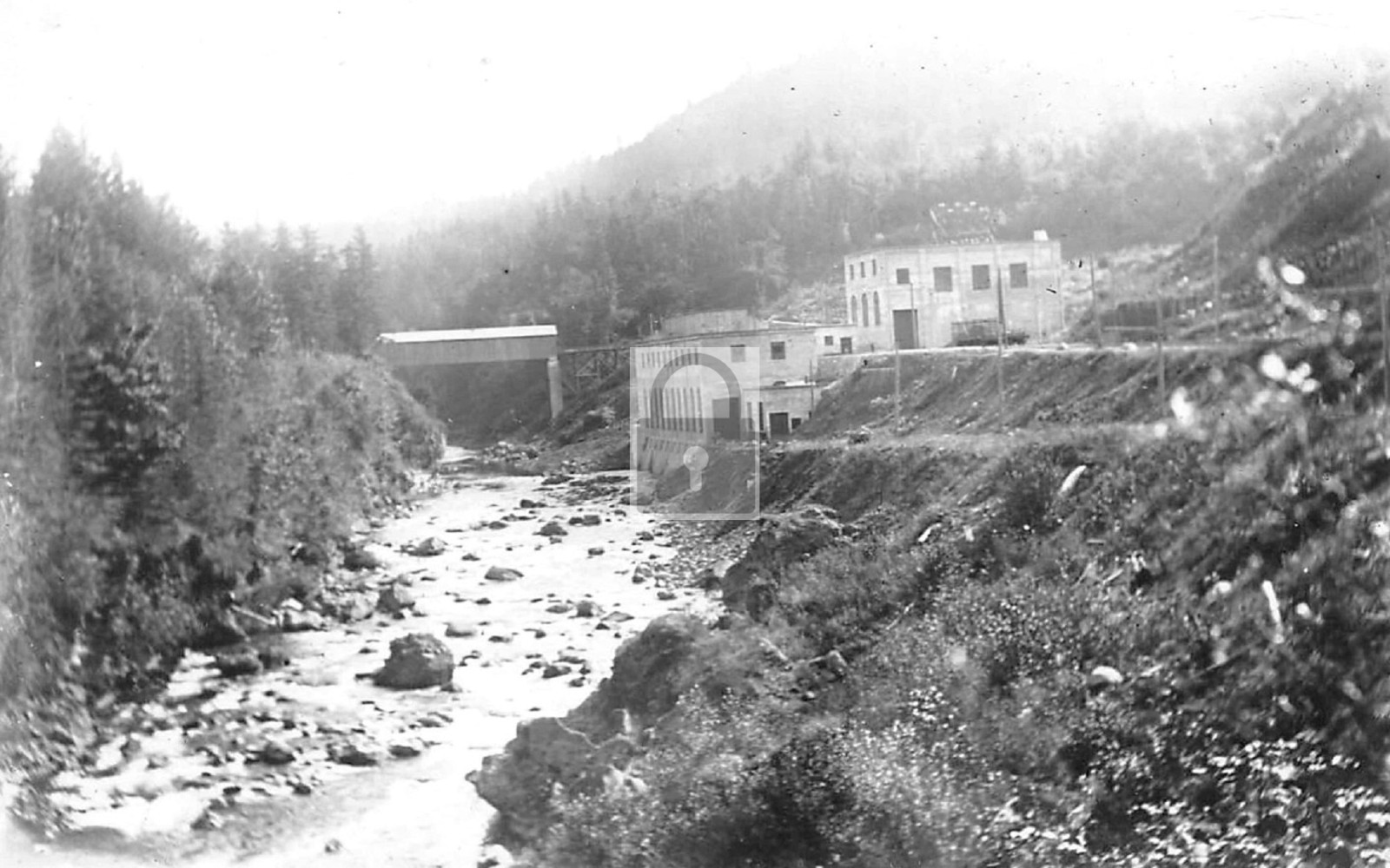 Power Plant Bull Run Clackamas County Oregon OR – Reprint