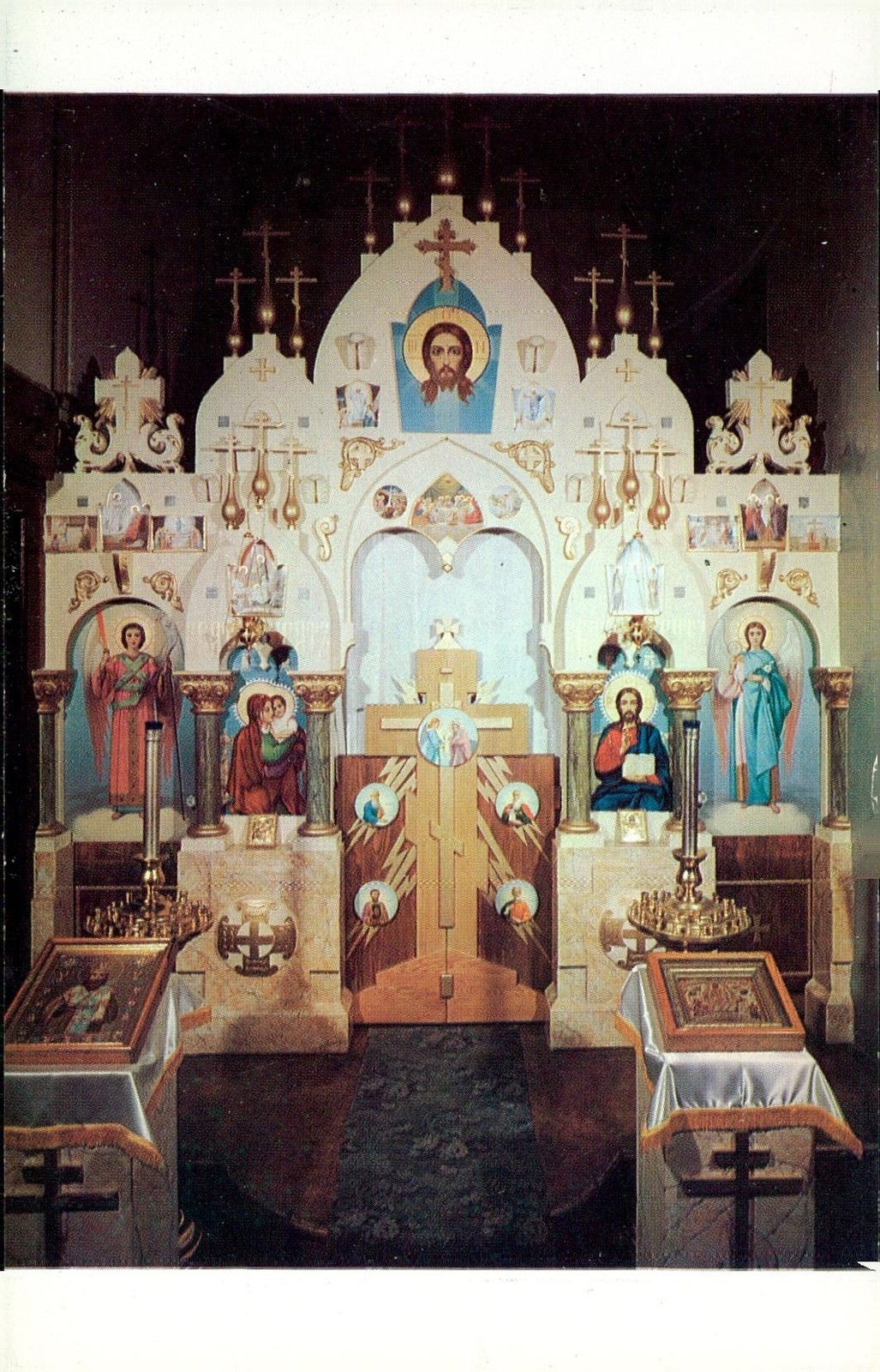 Chapel Interior Iconostasis, c1950, New York, New York, Dexter Press, Inc.