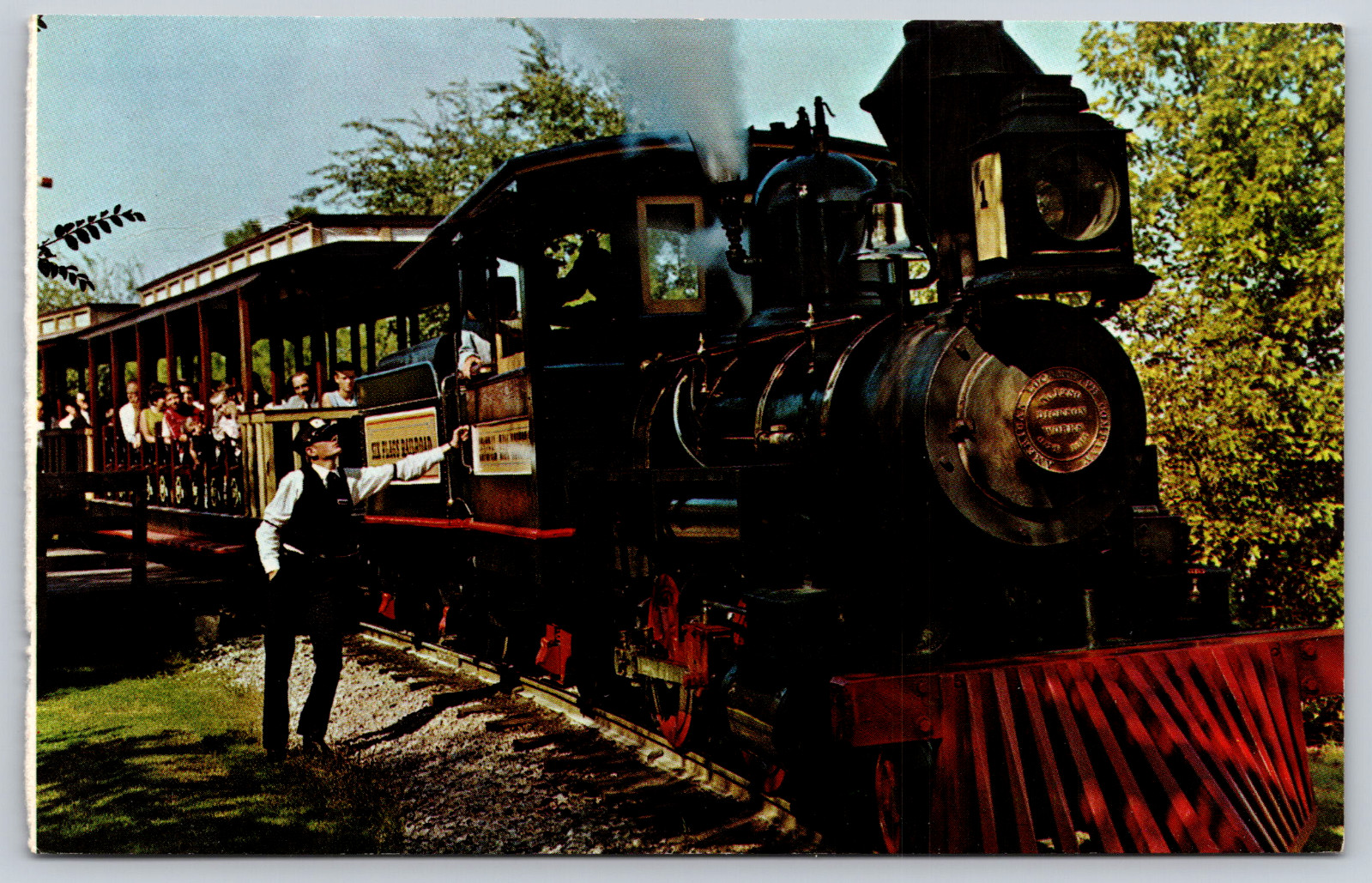 Postcard General Sam Houston Great Southwest Station Six Flags Over Texas