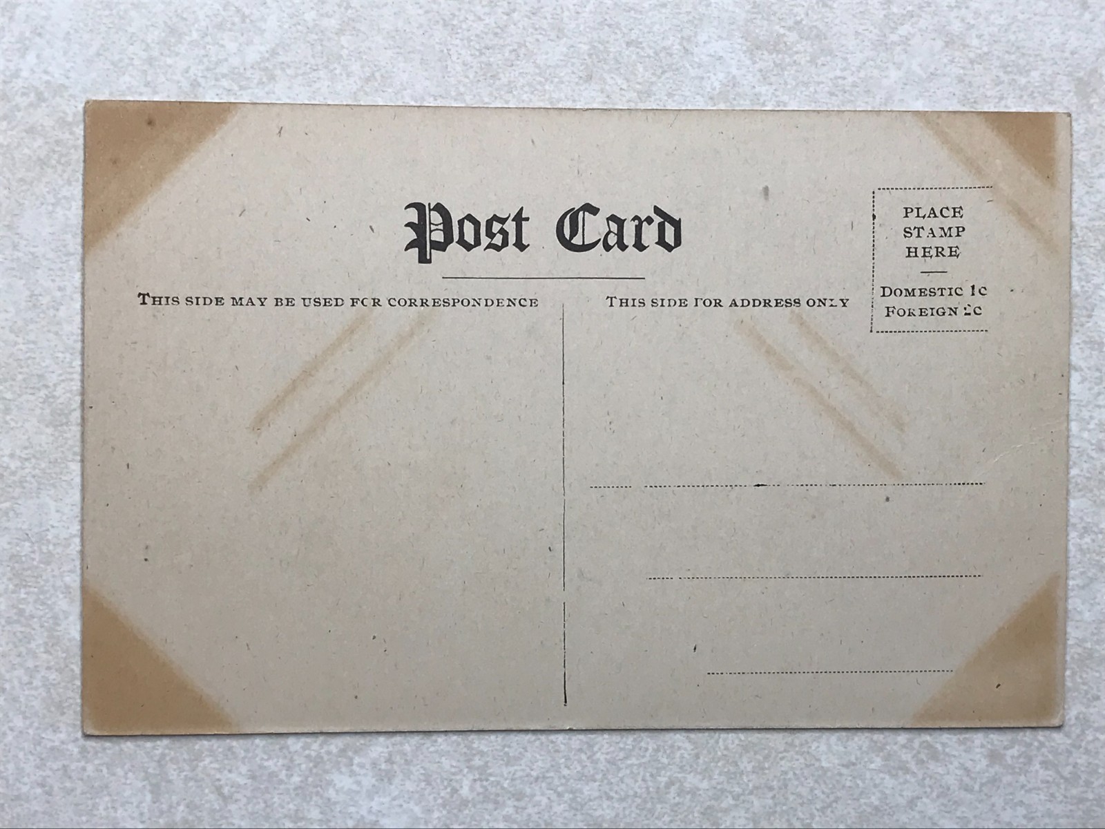 N2018 Vintage Postcard Citizens Bank, Carlington Ohio OH