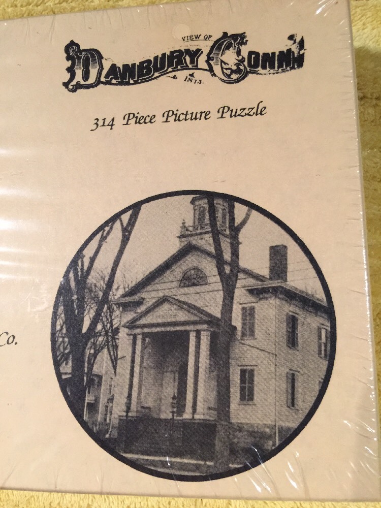 Danbury Square Box Comp. 300 Years Great 1985 Danbury CT Puzzle 314 Piece