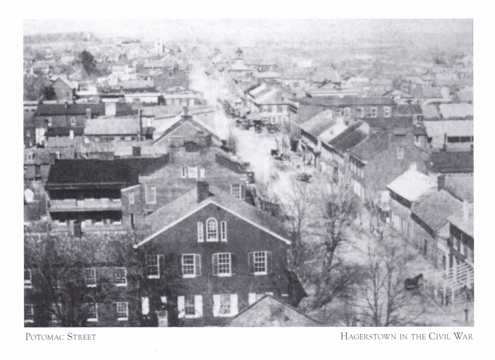 Civil War Hagerstown Maryland (Circa 1860’s) Postcard 2011
