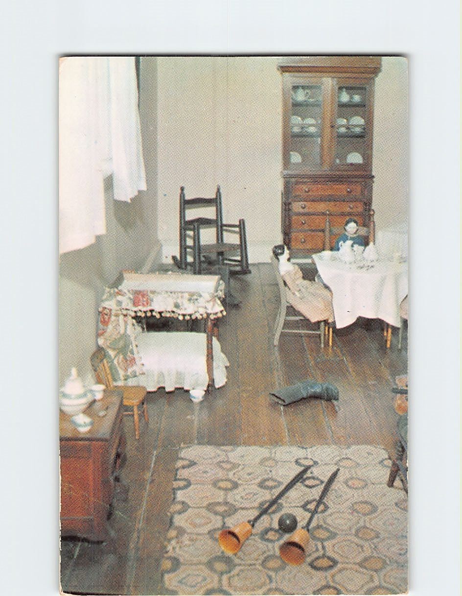 Postcard Play Room of General Lee’s Seven Children Arlington Virginia USA