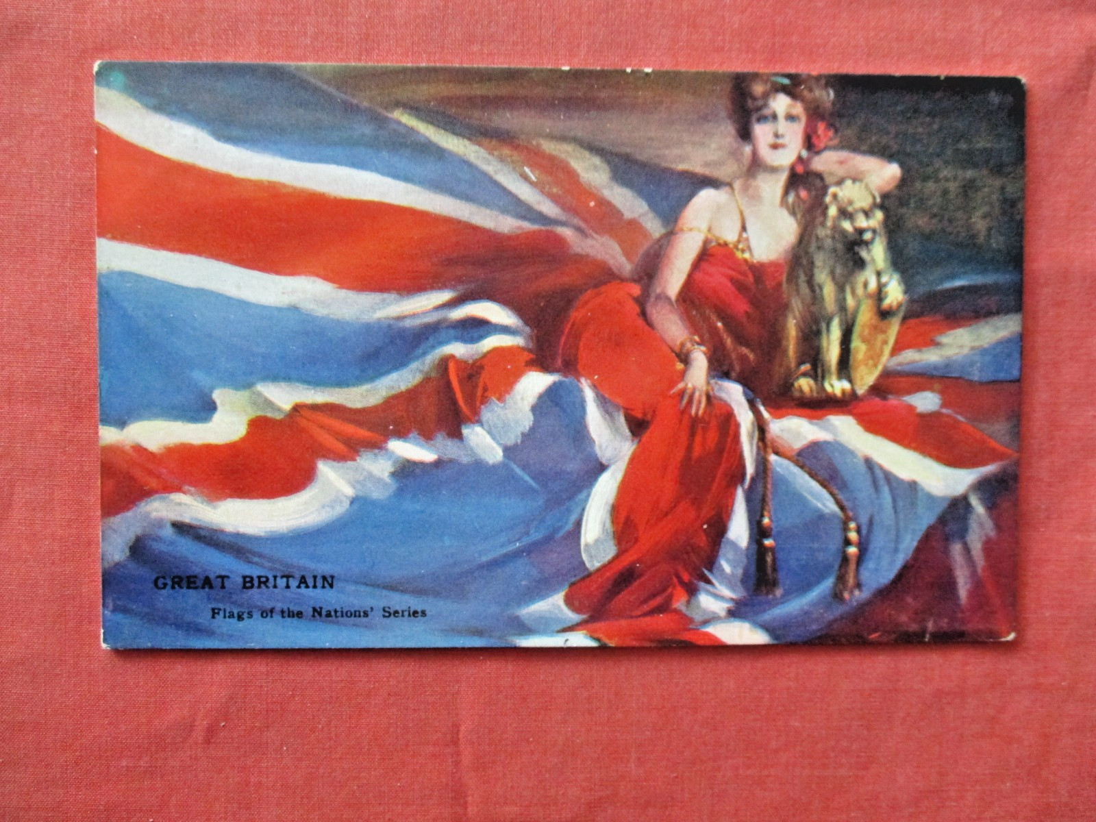 Female Flag on Nations Series. Great Britain A 25